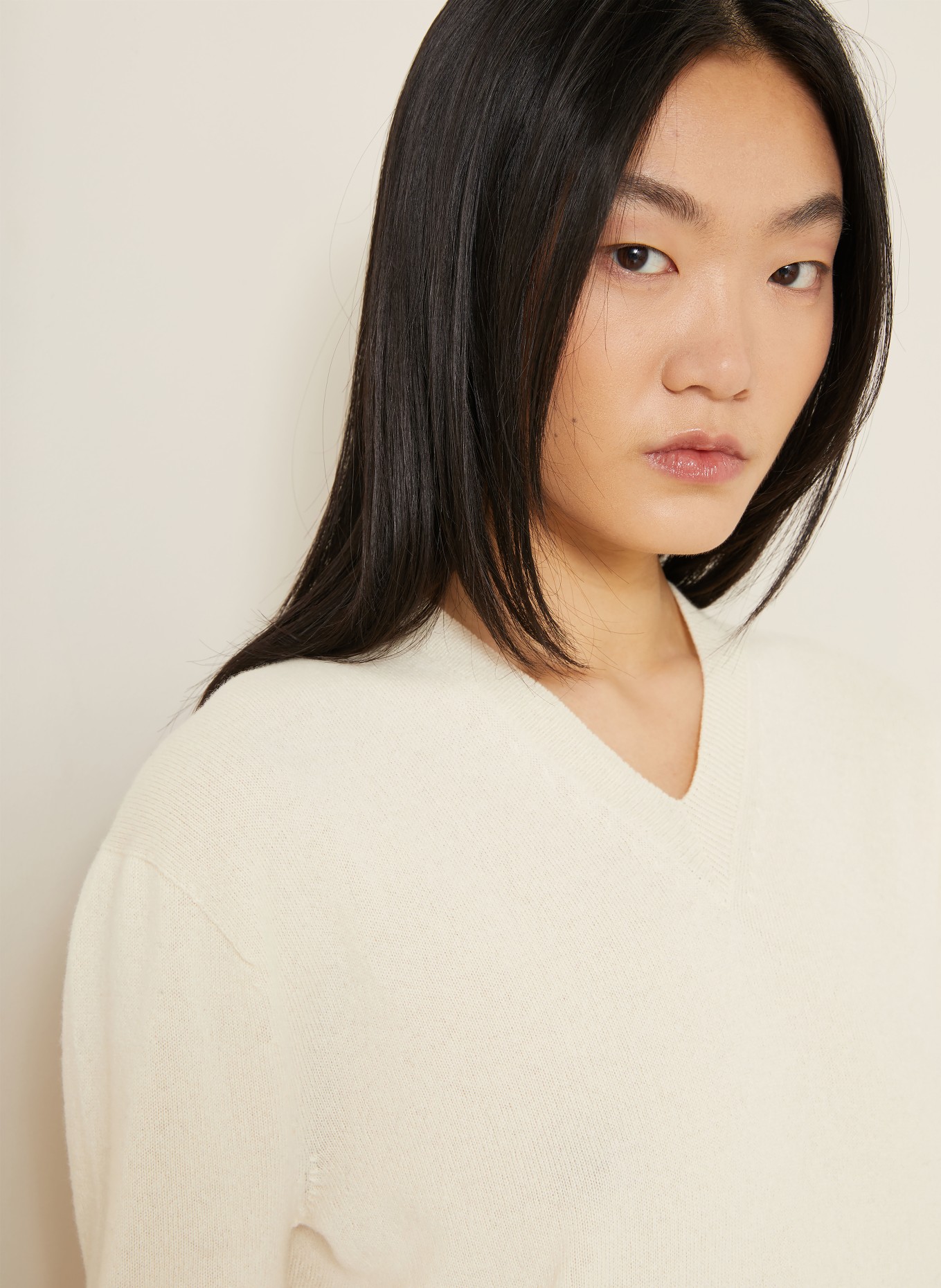 STELLA McCARTNEY Pull en cachemire: ÉCRU