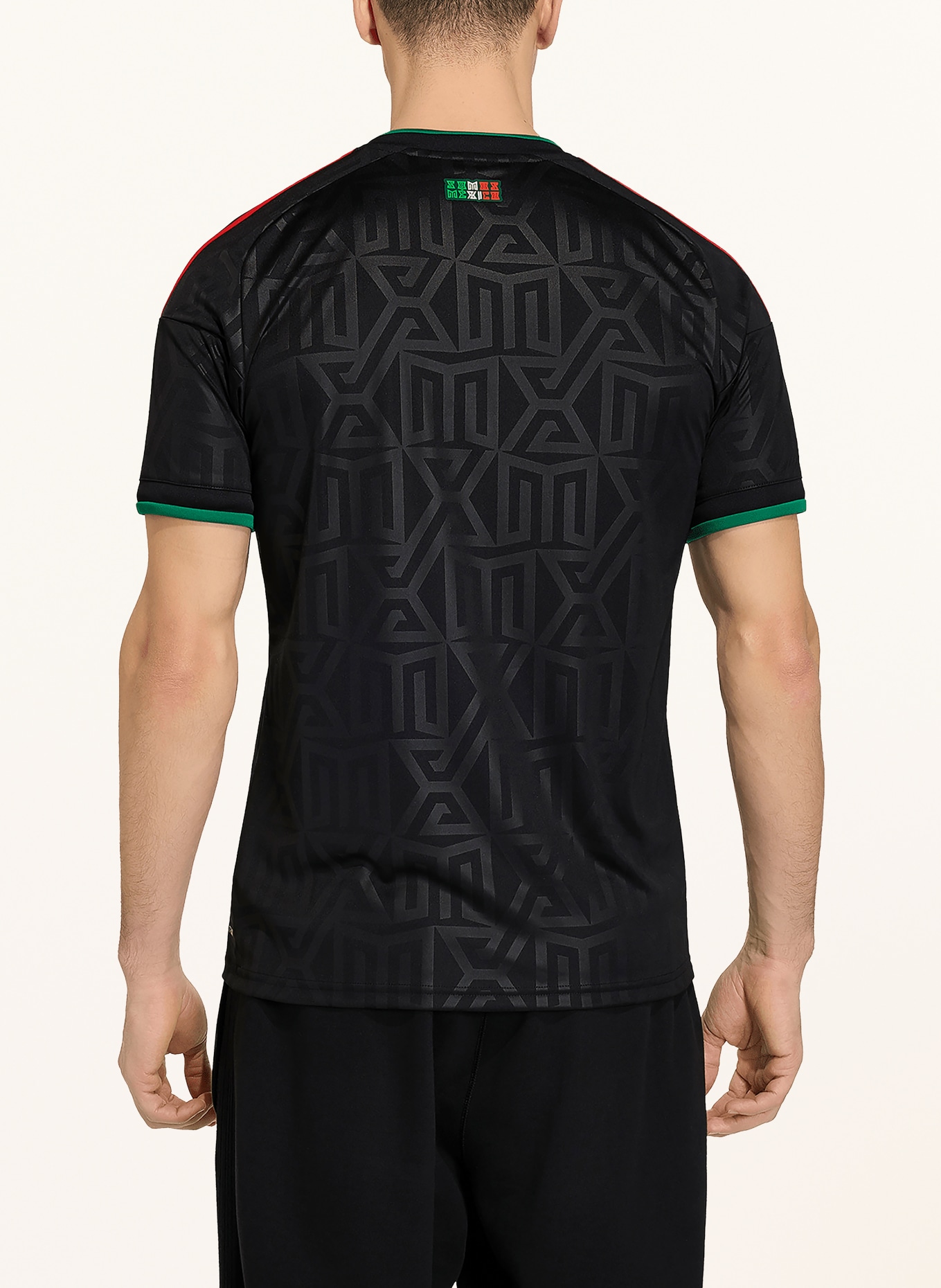 adidas Alternativní dres MEXICO 2026: ČERNÁ / TMAVĚ ŠEDÁ / ZELENÁ