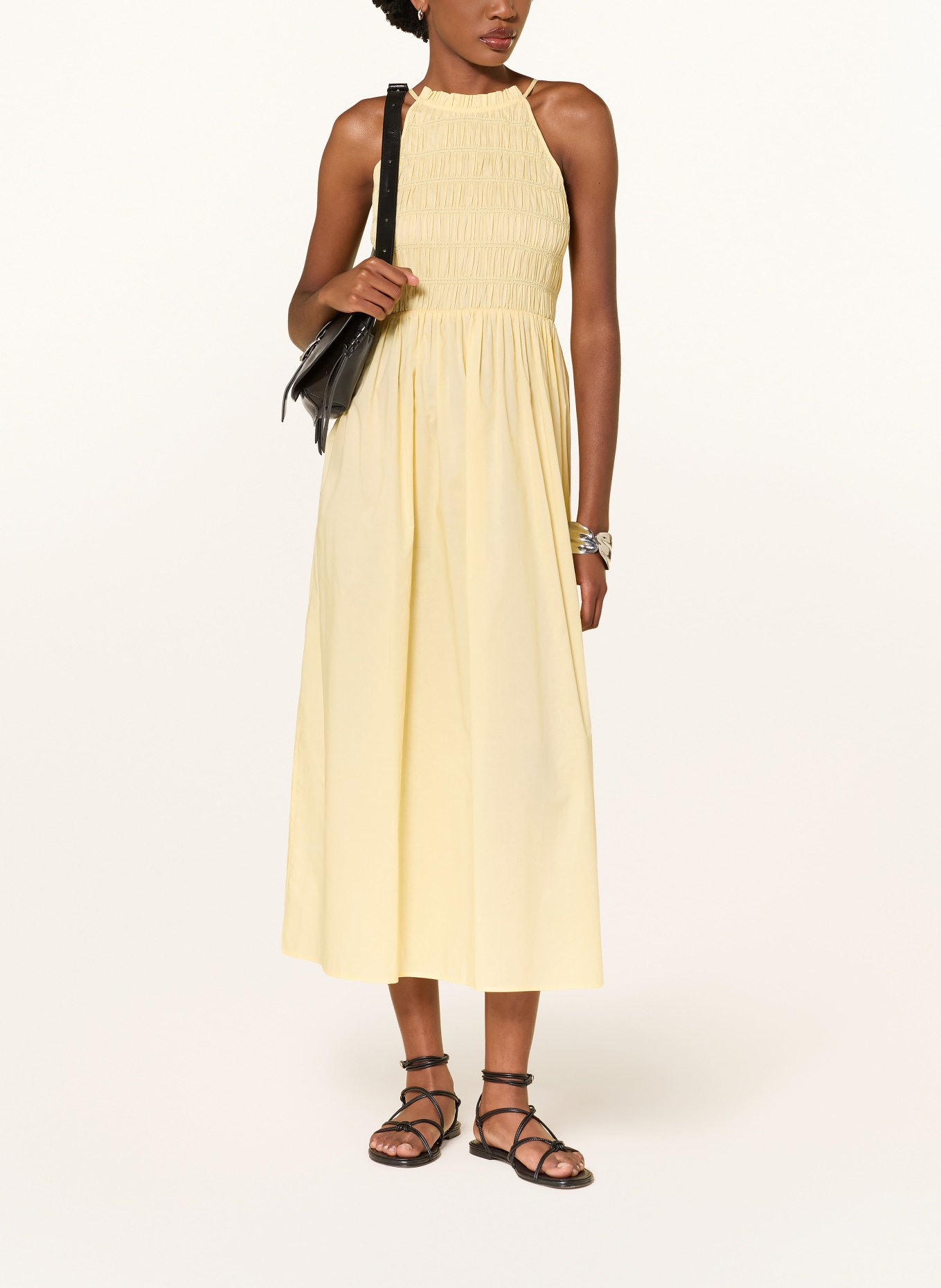 ba&sh Klänning ERIS: LJUSGUL