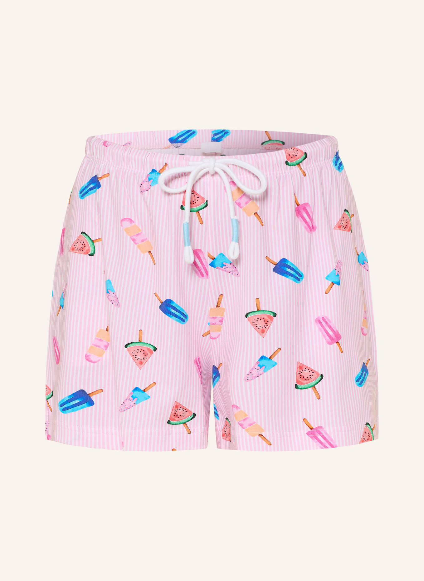 mey COOLING ICE Sleep Shorts Collection: PINK / BLUE / WHITE