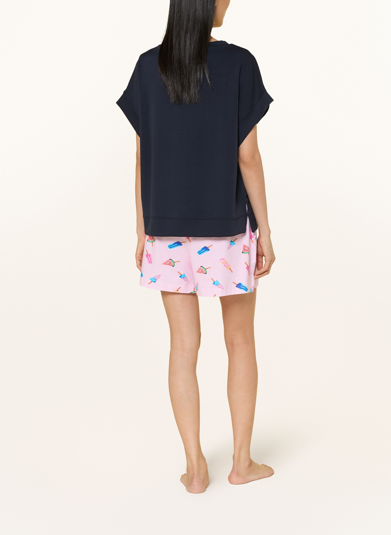 mey COOLING ICE Sleep Shorts Collection: PINK / BLUE / WHITE