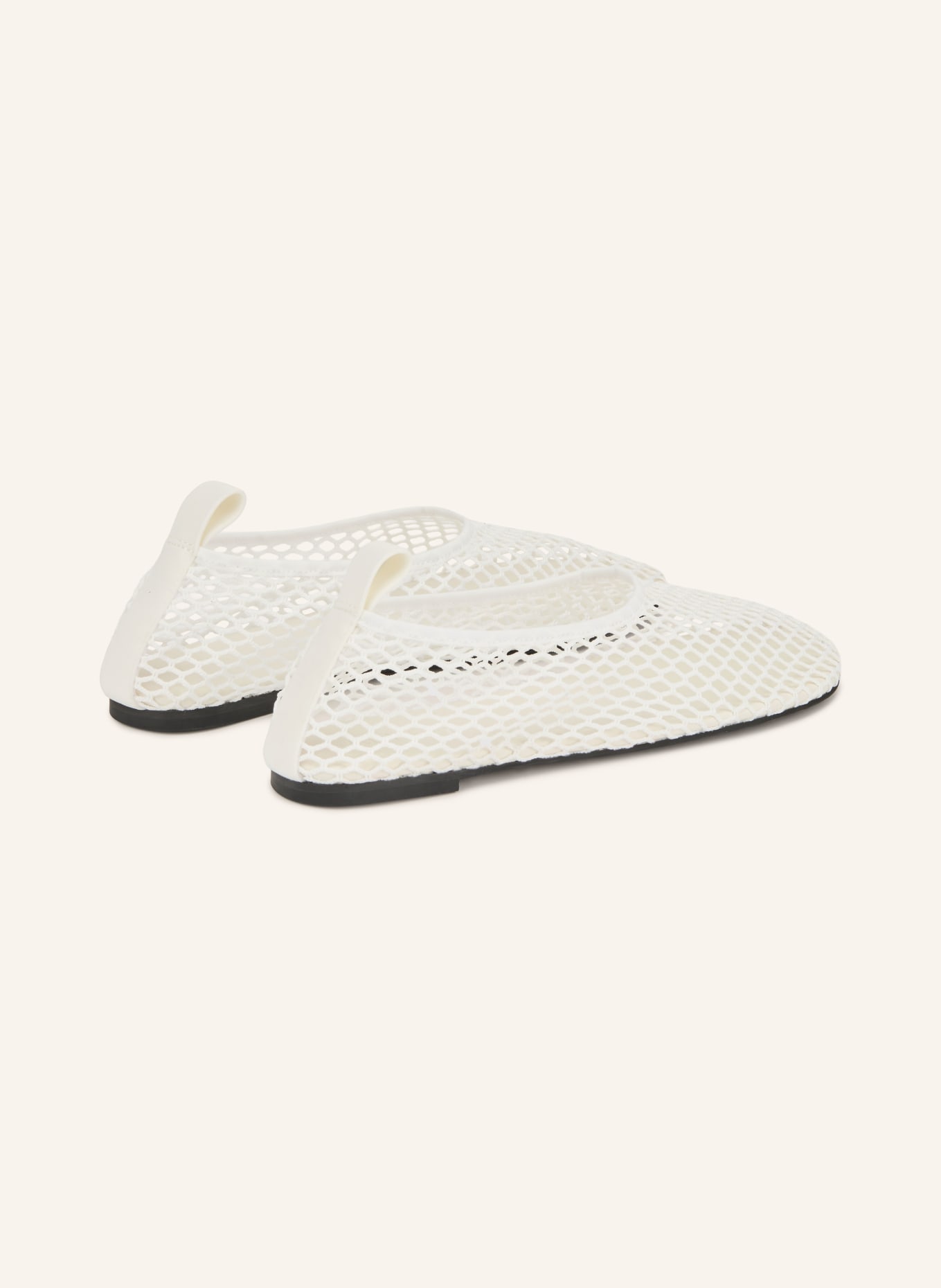 ARKET Ballerinas: WHITE