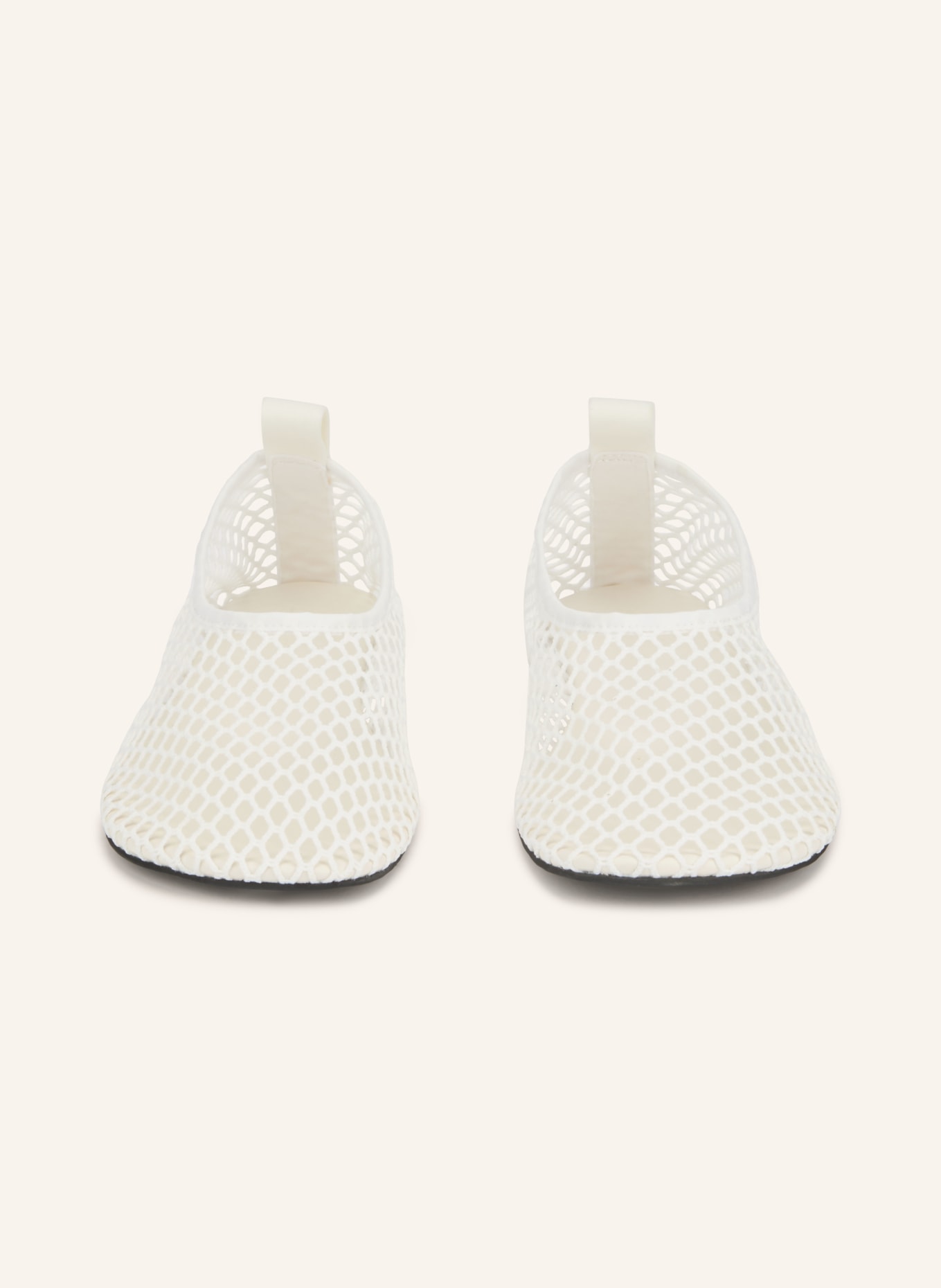 ARKET Ballerinas: WHITE