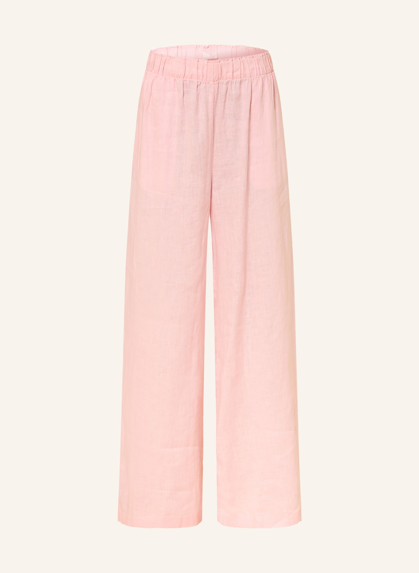 ARKET Pantalon en lin: ROSE CLAIR