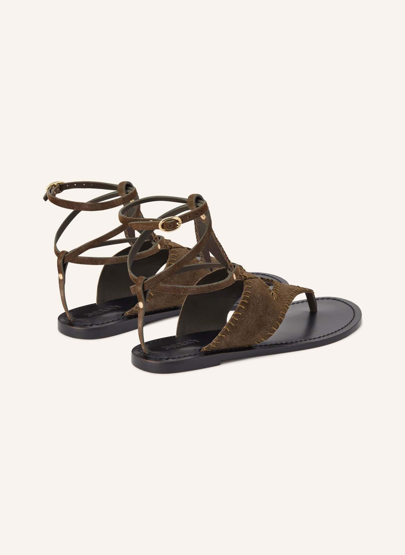 ba&sh Zehentrenner CAPRI: OLIV / GOLD