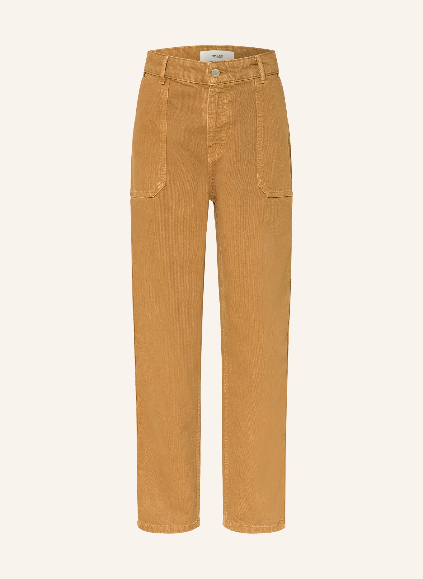 ba&sh Mom Jeans CALI: COGNAC
