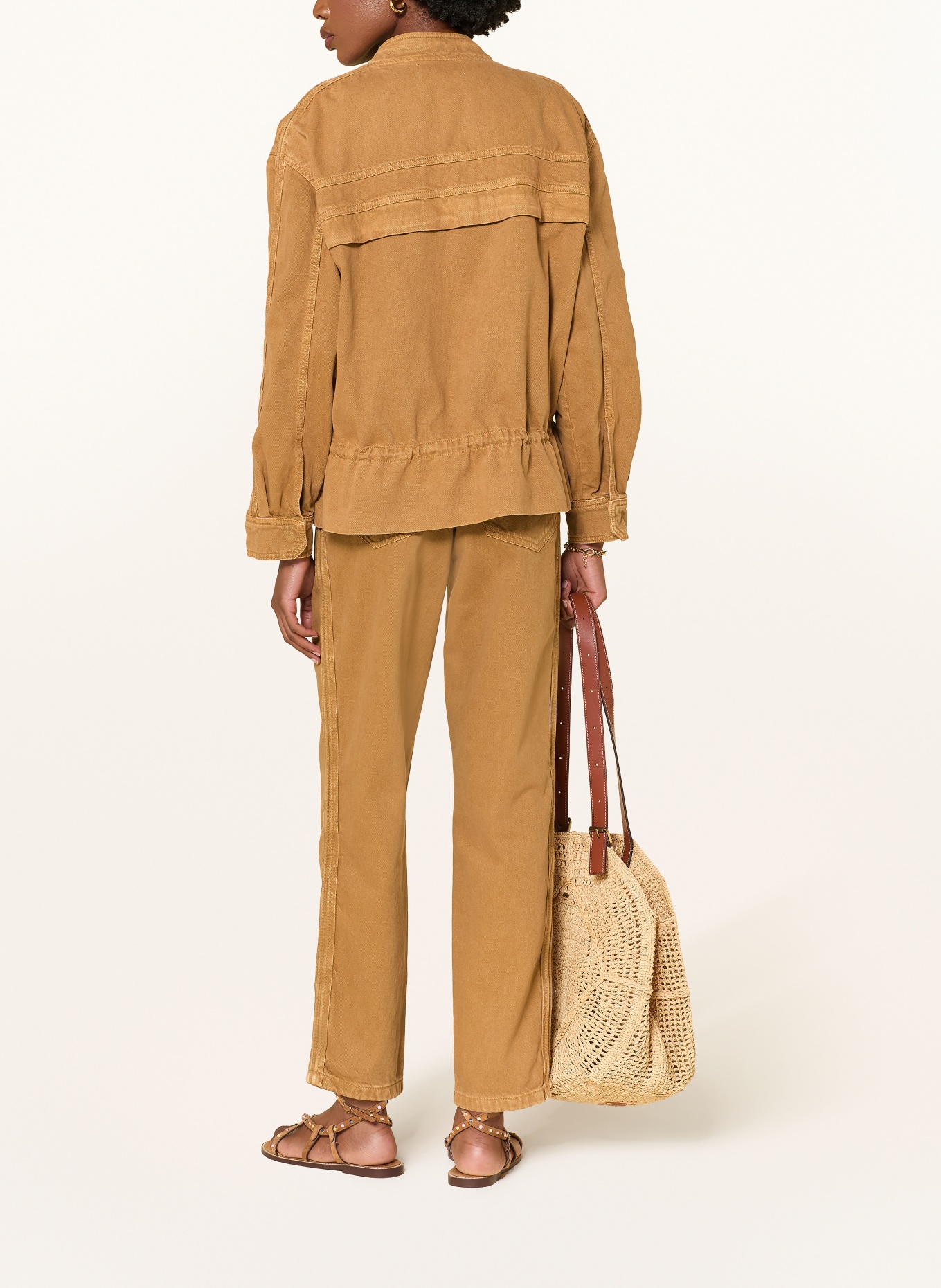 ba&sh Mom Jeans CALI: COGNAC