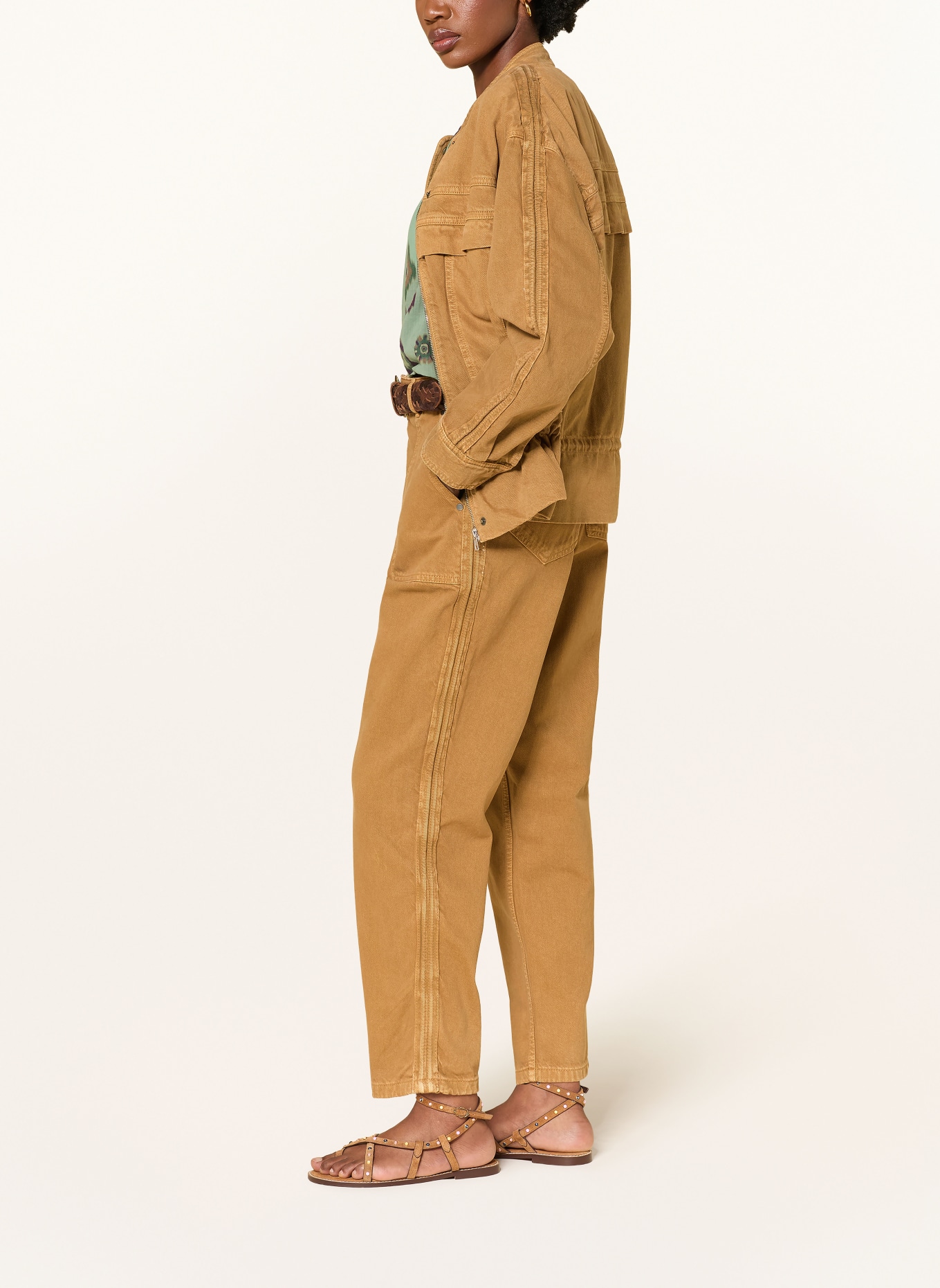 ba&sh Mom Jeans CALI: COGNAC