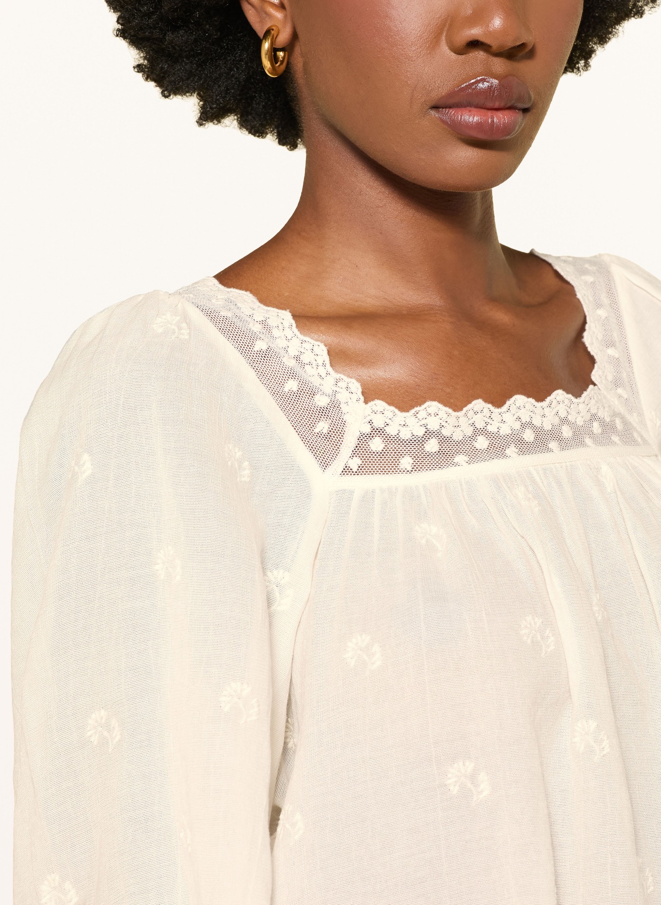 ba&sh Blusenshirt PARLY: WEISS