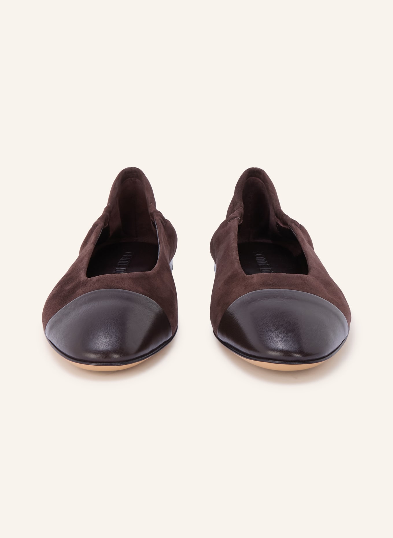 POMME D'OR Ballerinas GIORGIA: DUNKELBRAUN