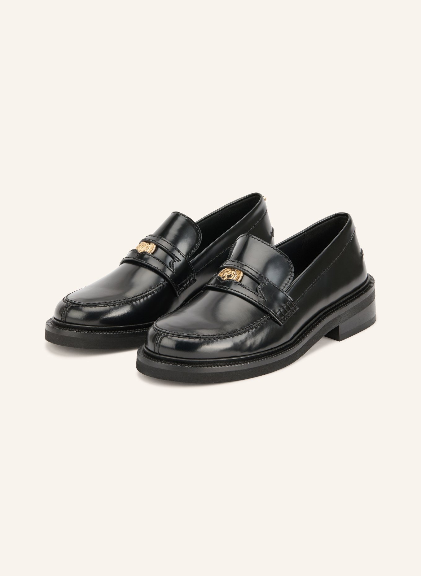 maje Penny-Loafer: SCHWARZ