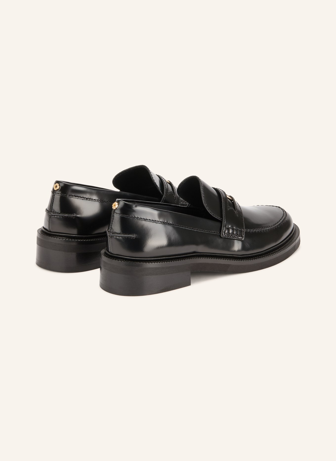 maje Penny-Loafer: SCHWARZ