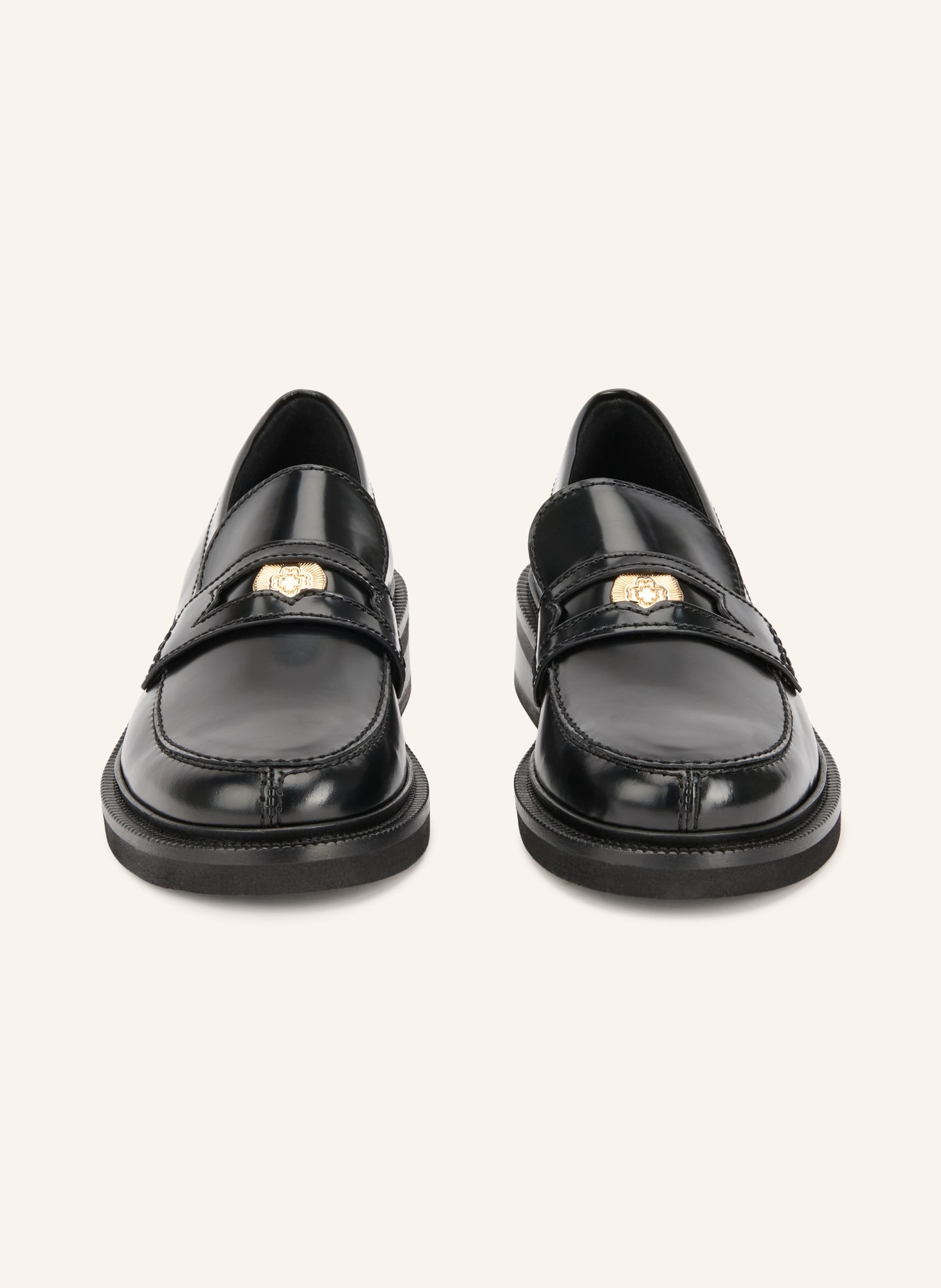 maje Penny-Loafer: SCHWARZ