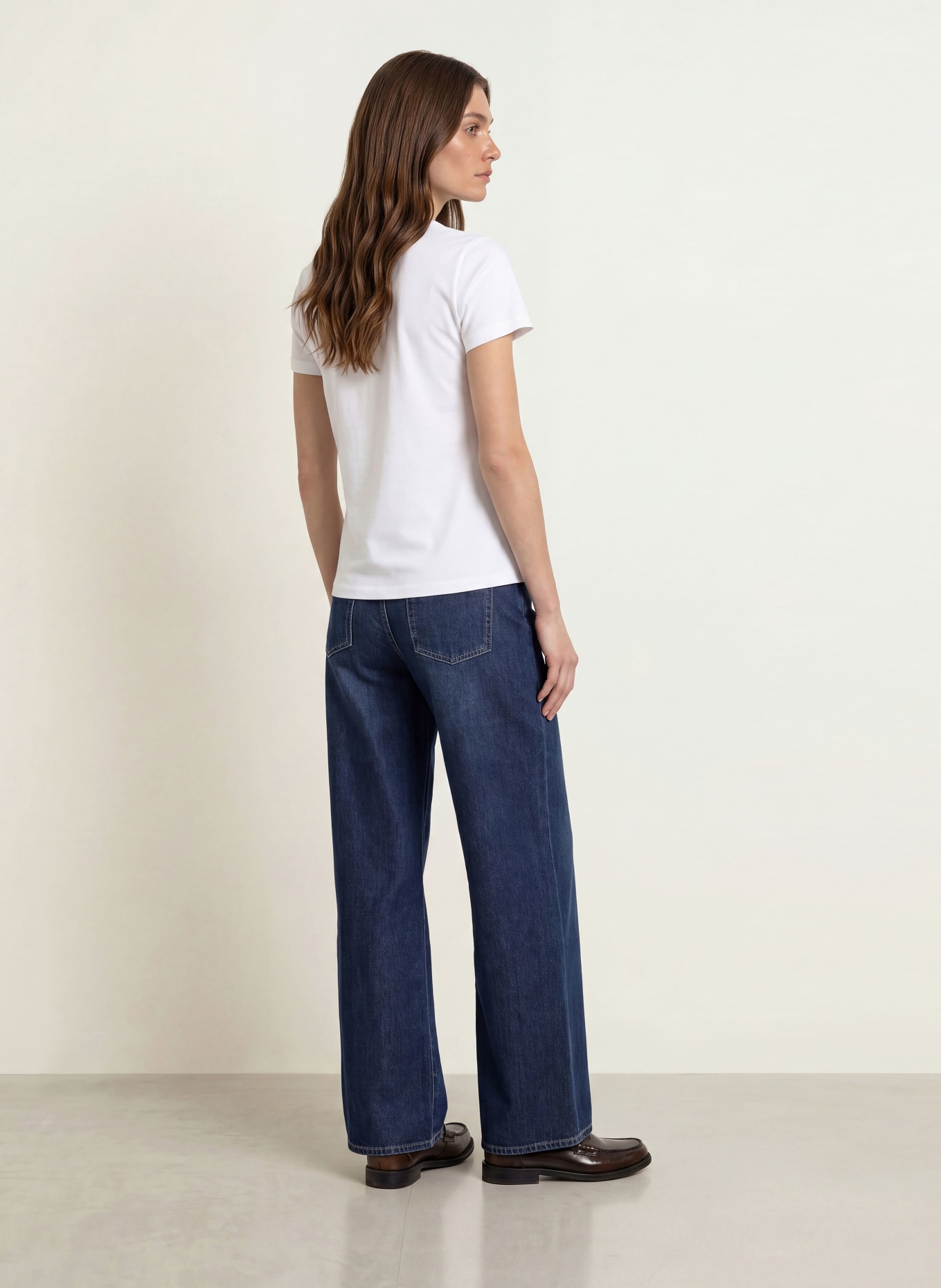 HOBBS T-Shirt: WEISS / DUNKELROT / GELB