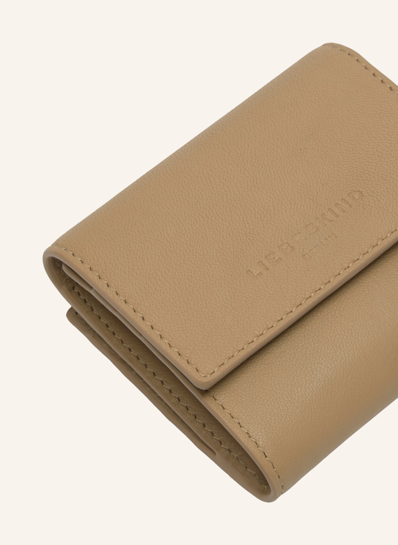 LIEBESKIND ALVA MEDIUM Wallet: LIGHT BROWN / SILVER
