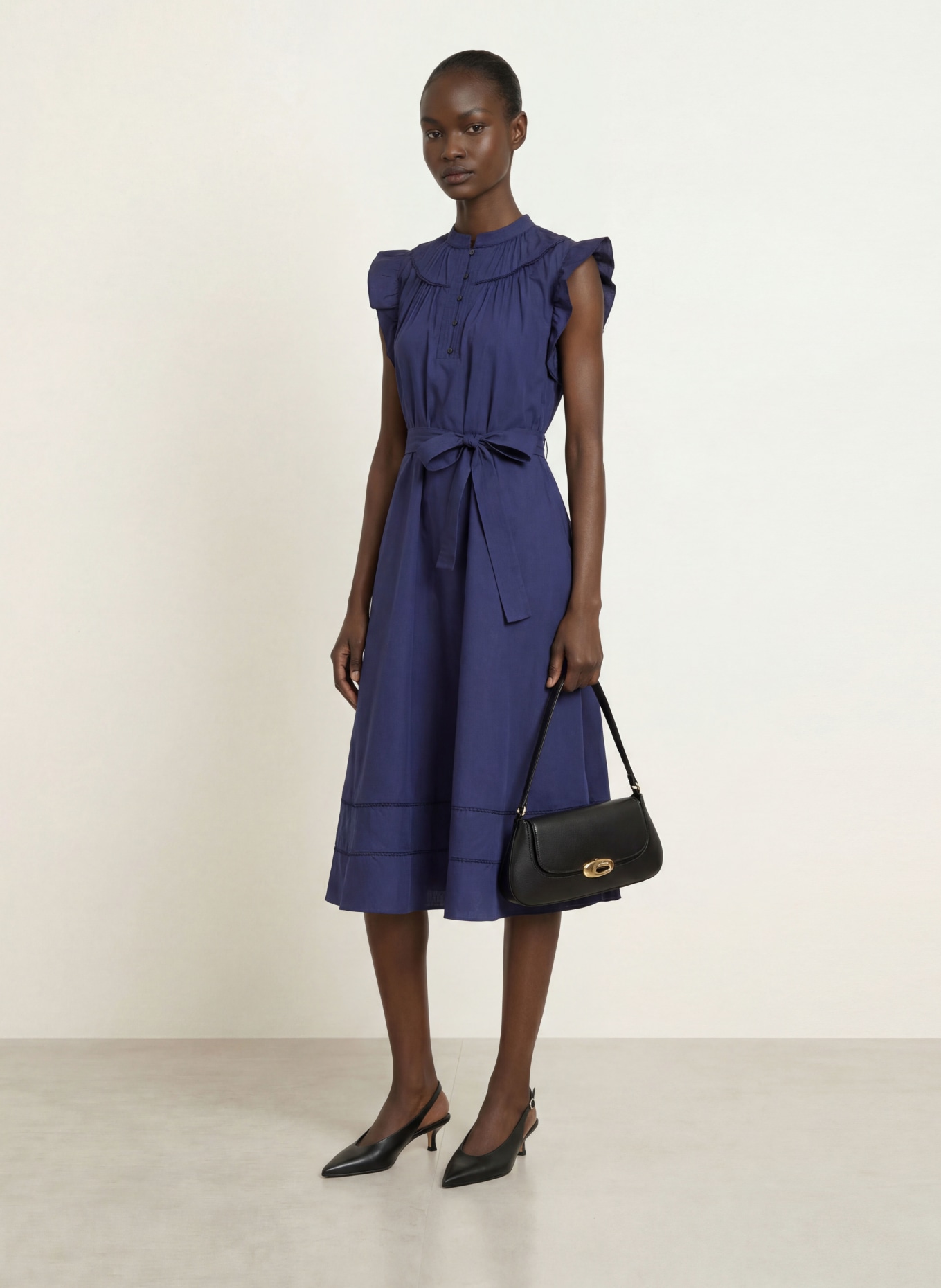 HOBBS Kleid KARINA: DUNKELBLAU