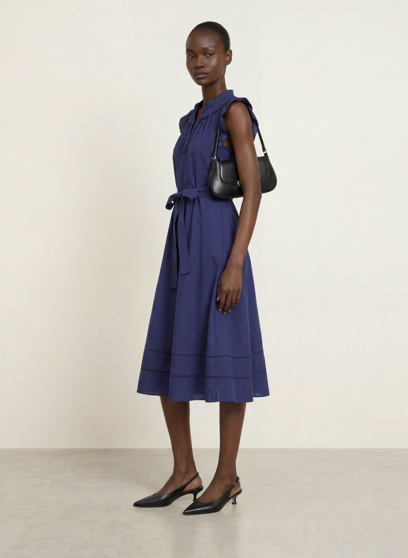 HOBBS Kleid KARINA: DUNKELBLAU