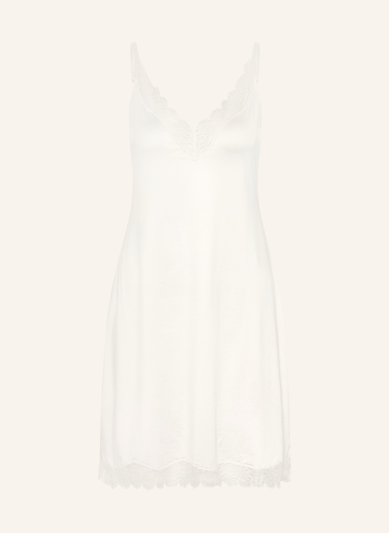 mey PURE SHINE LACE Negligee Collection: ECRU