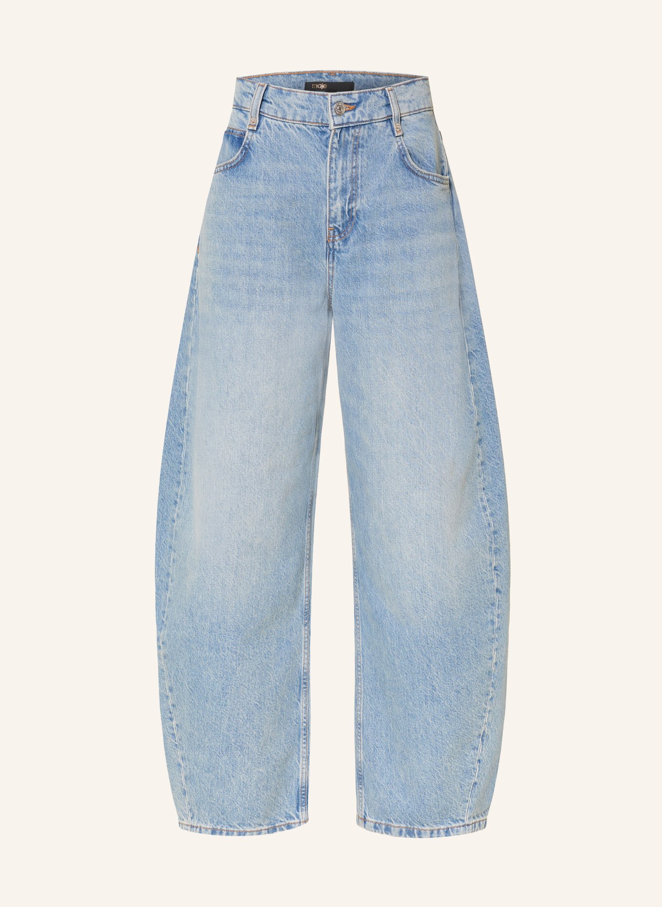maje Barrel Jeans: 0201 BLUE