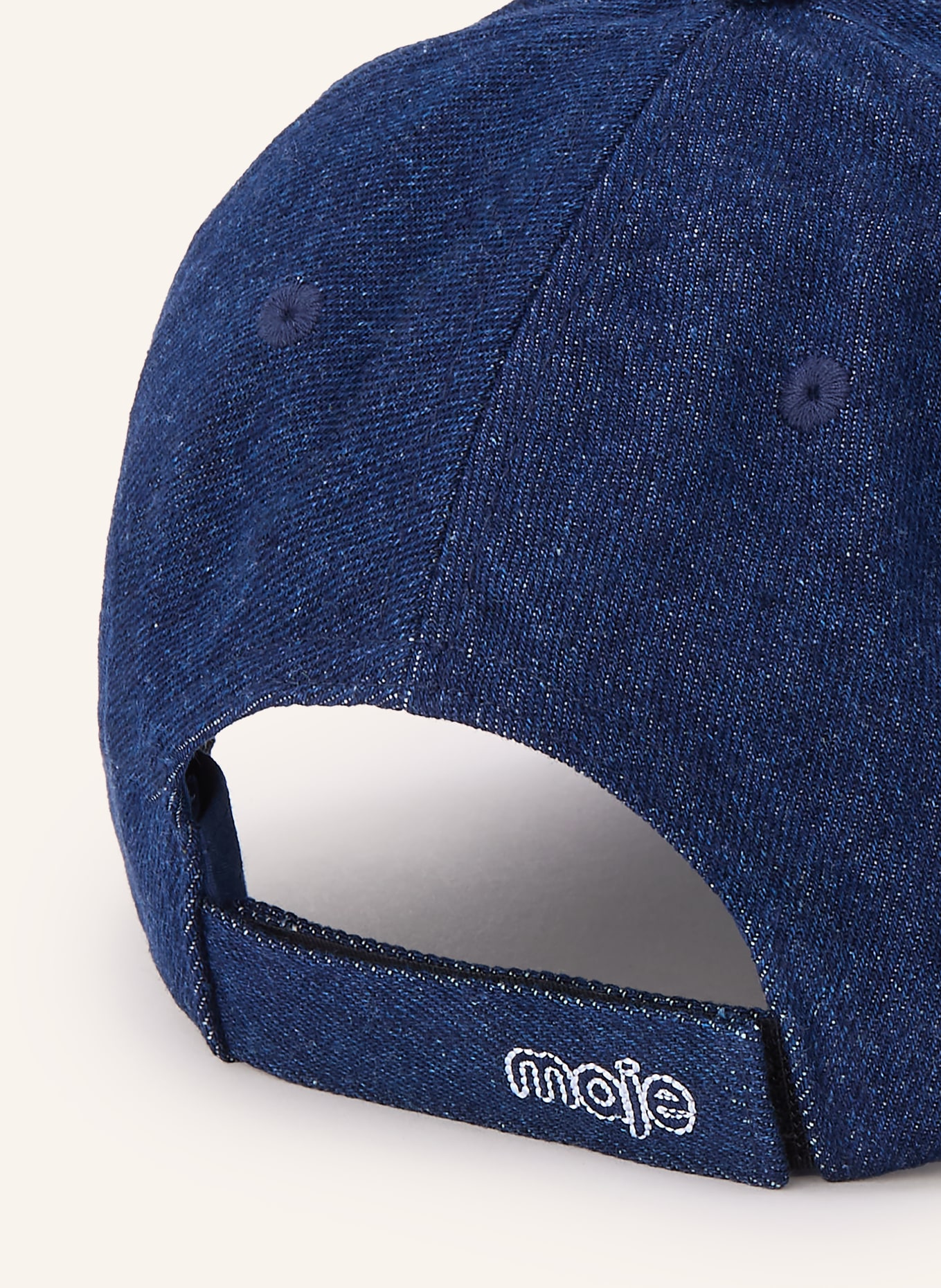 maje Jeans-Cap: DUNKELBLAU