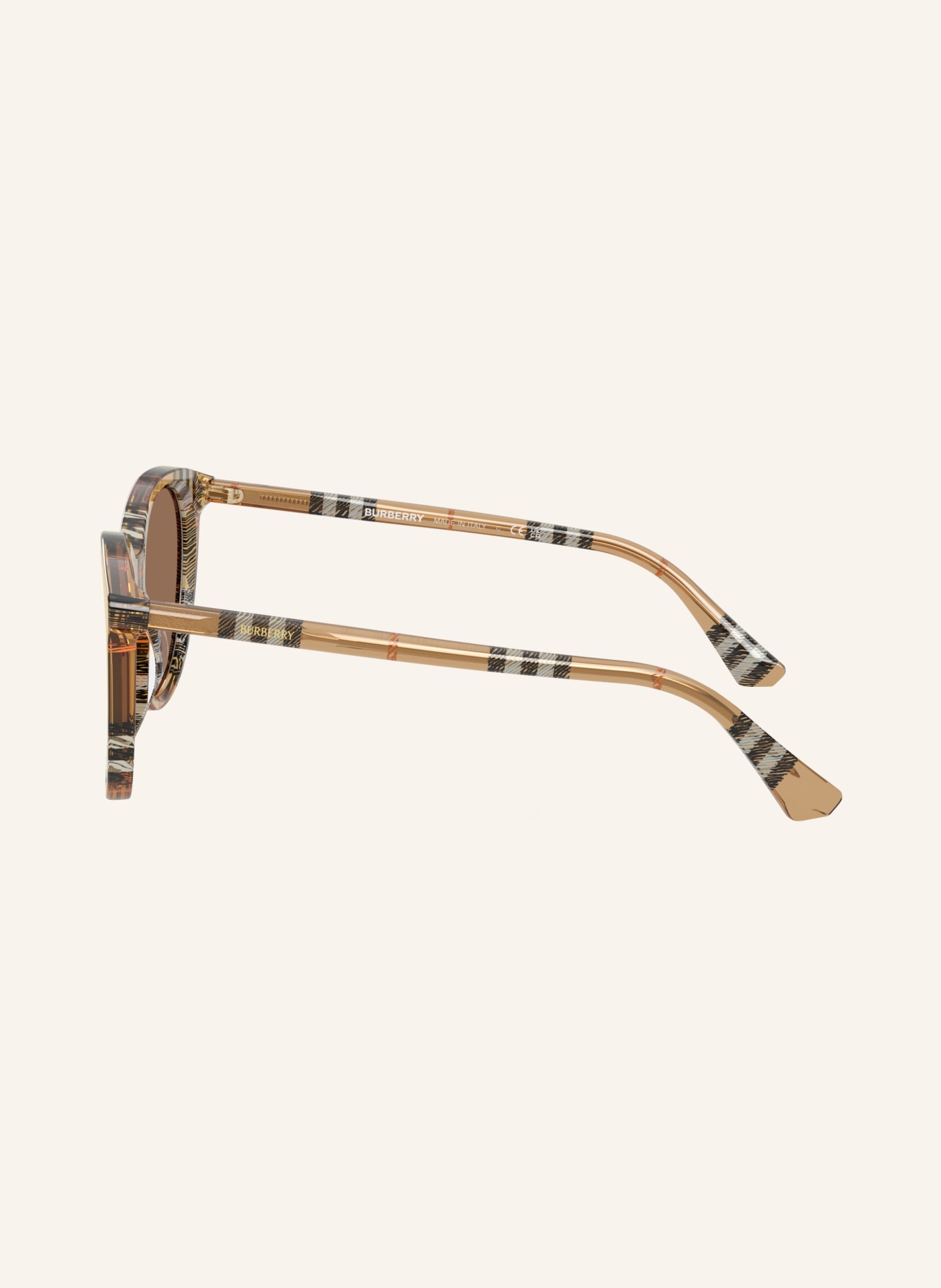 BURBERRY Solbriller BE4455: BRUN/ BRUN