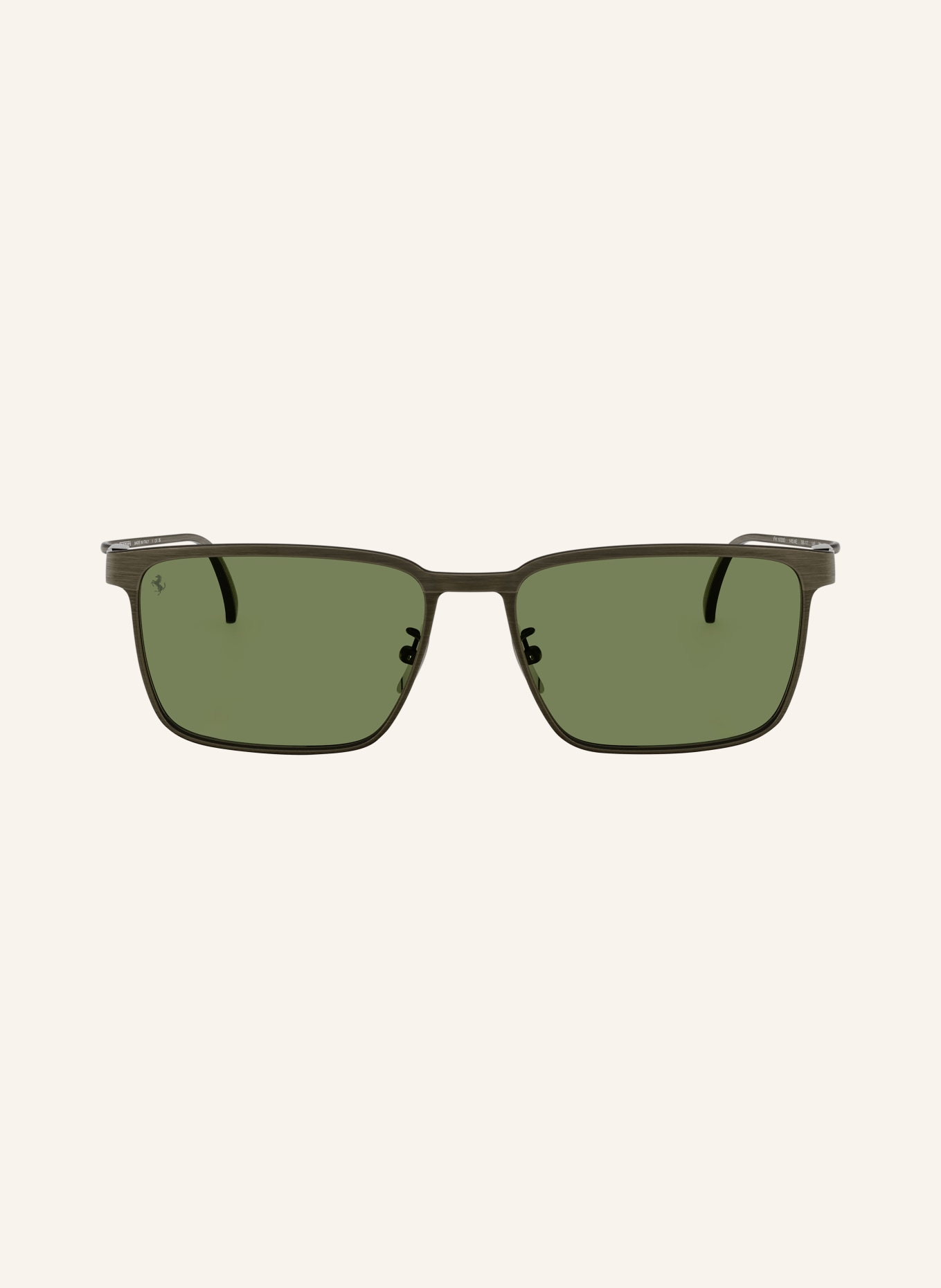 Scuderia Ferrari Ochelari de soare FH1033D: Grey Brush/Green Crystal