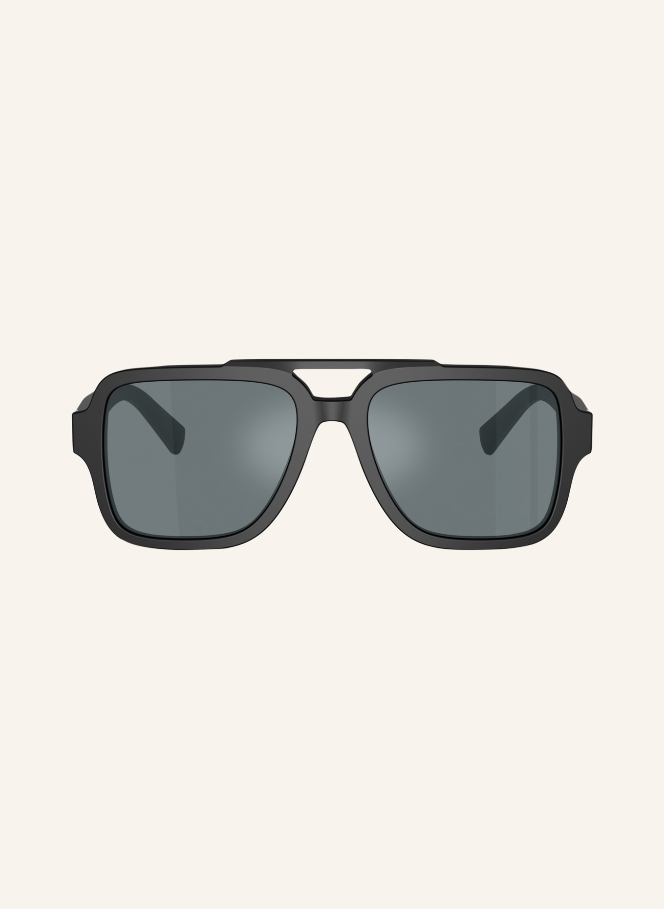 DOLCE & GABBANA Solbriller DG4544: Mat sort/grå spejlsort