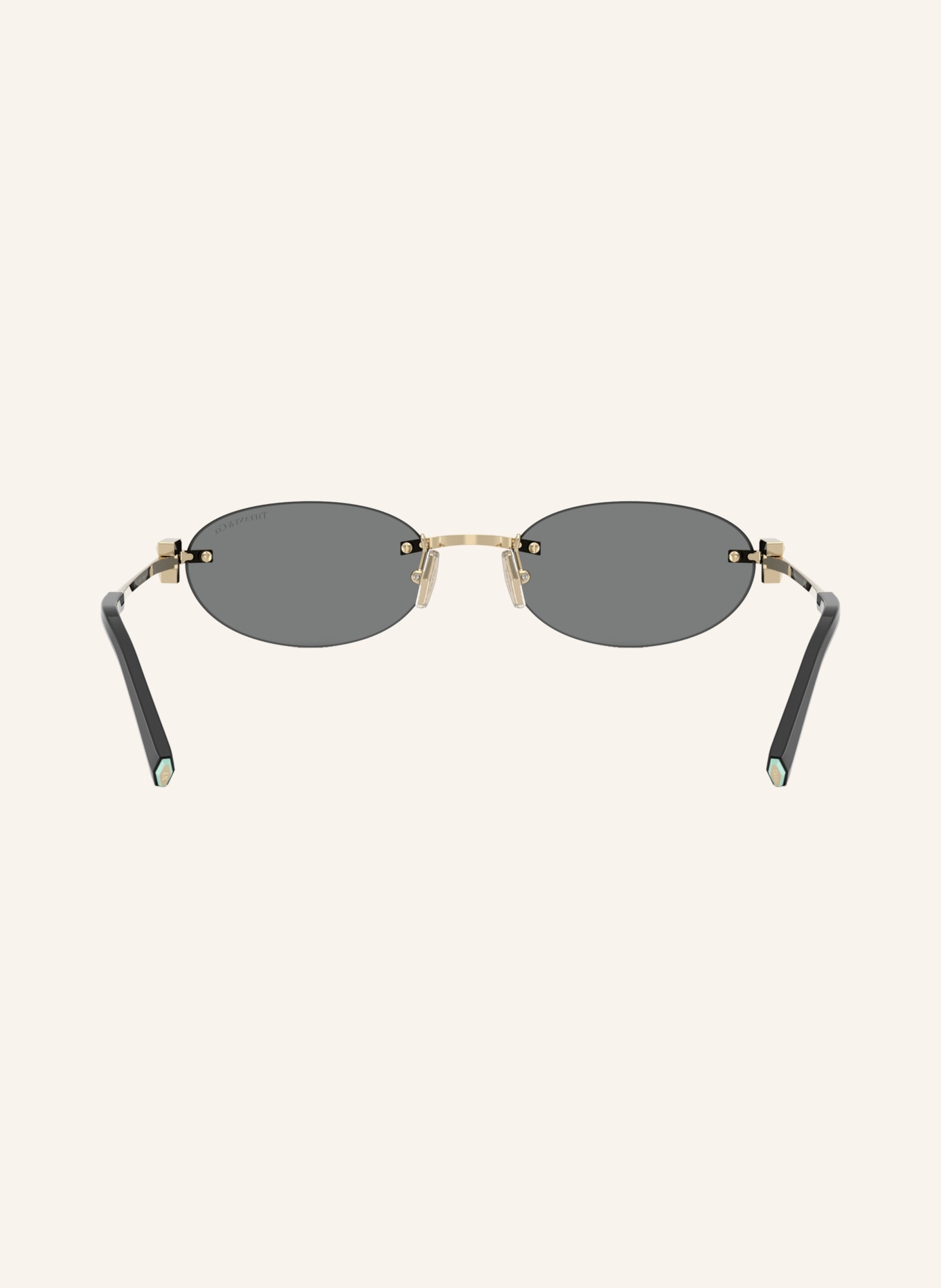 TIFFANY & Co. Solbriller TF3119D: GULD / GRÅ