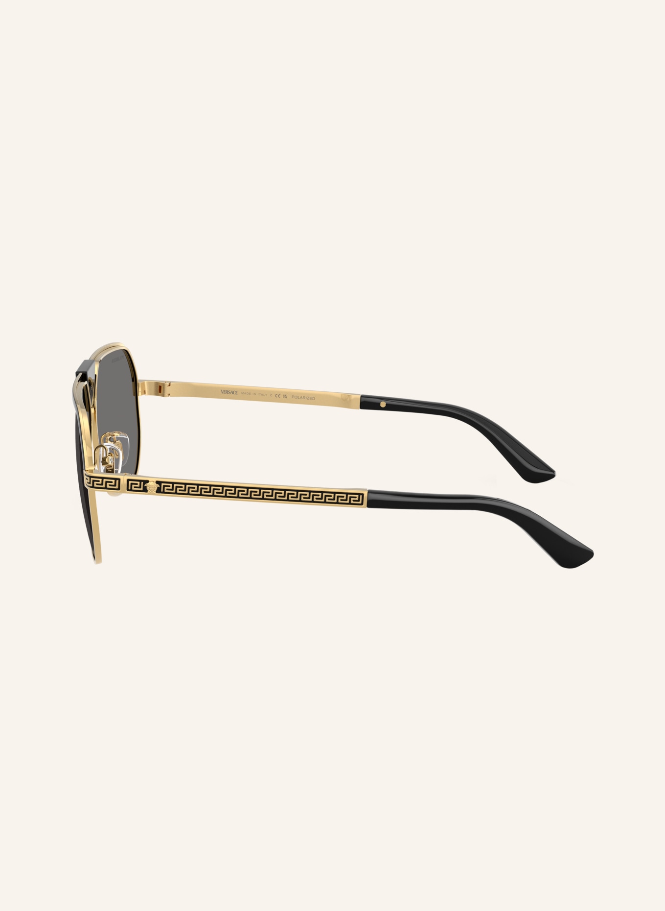 VERSACE Sonnenbrille VE2294: Black/Dark Grey Polar