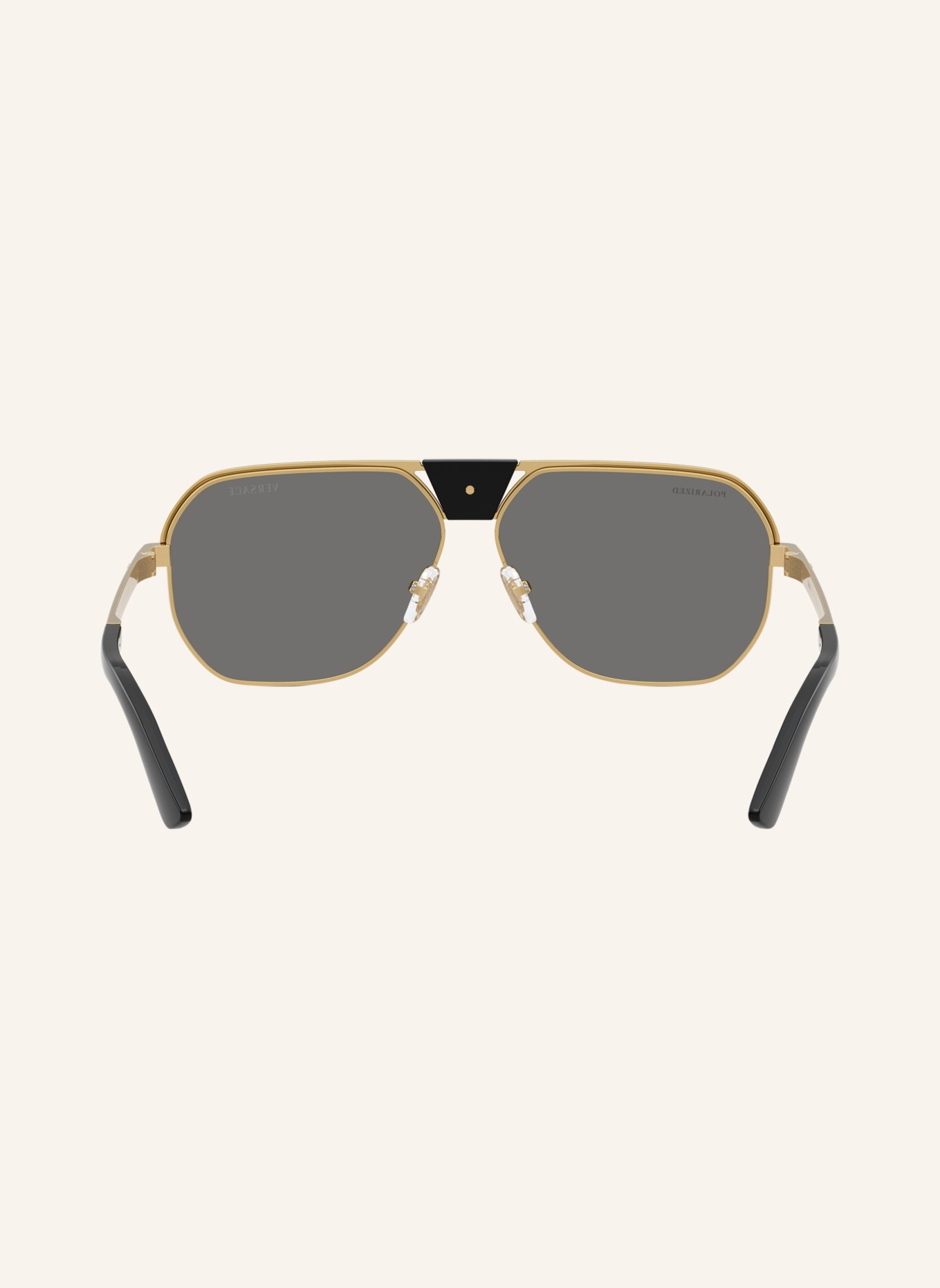 VERSACE Sonnenbrille VE2294: Black/Dark Grey Polar