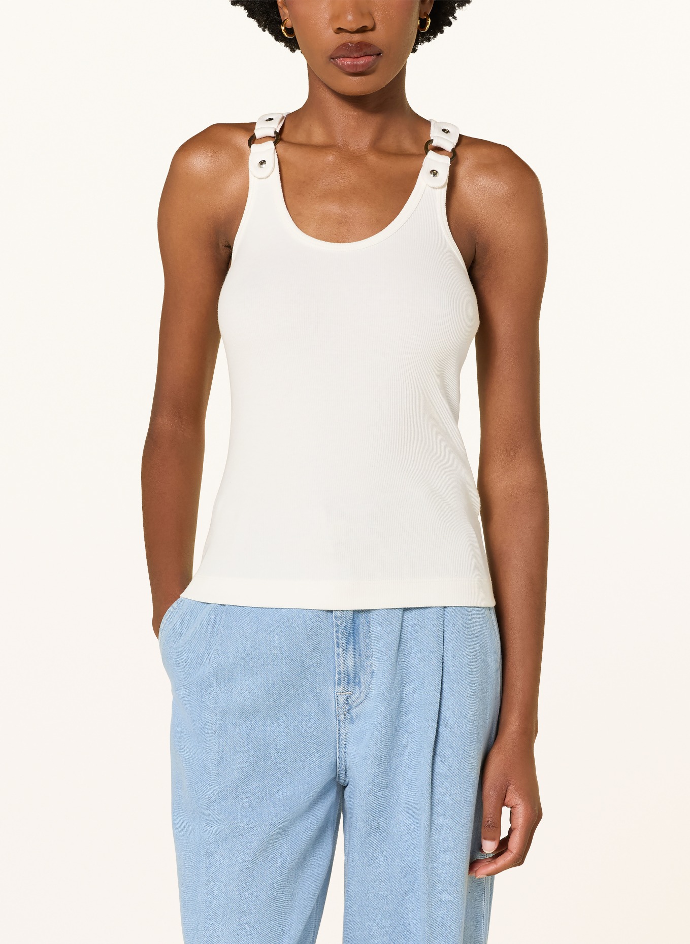 REISS Top BELLA: BIAŁY