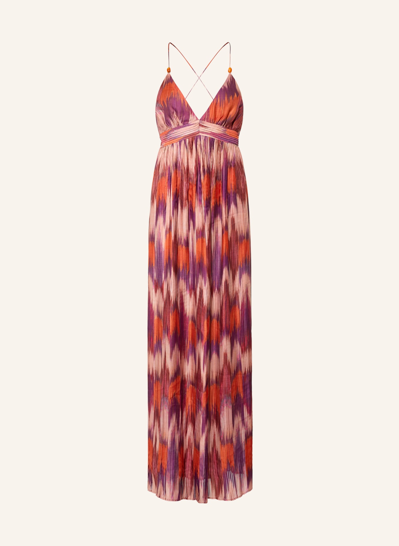 ba&sh Kleid: ORANGE / LILA