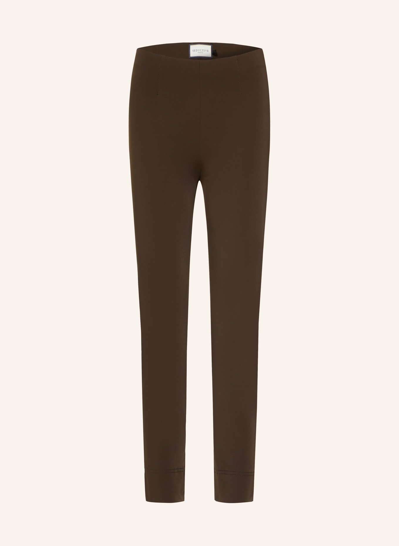 SEDUCTIVE Pantalon 7/8 SABRINA: MARRON FONCÉ