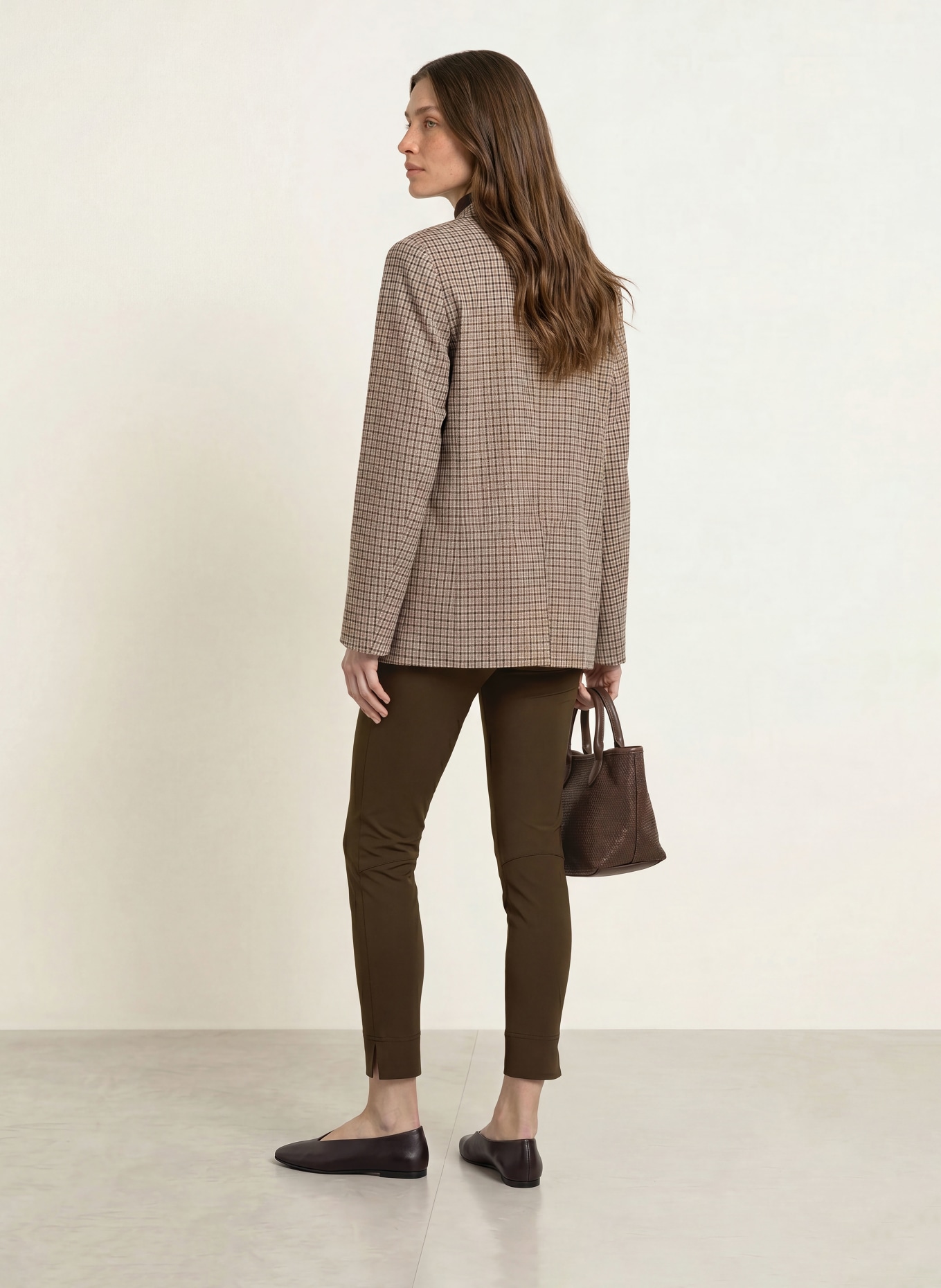 SEDUCTIVE Pantalon 7/8 SABRINA: MARRON FONCÉ