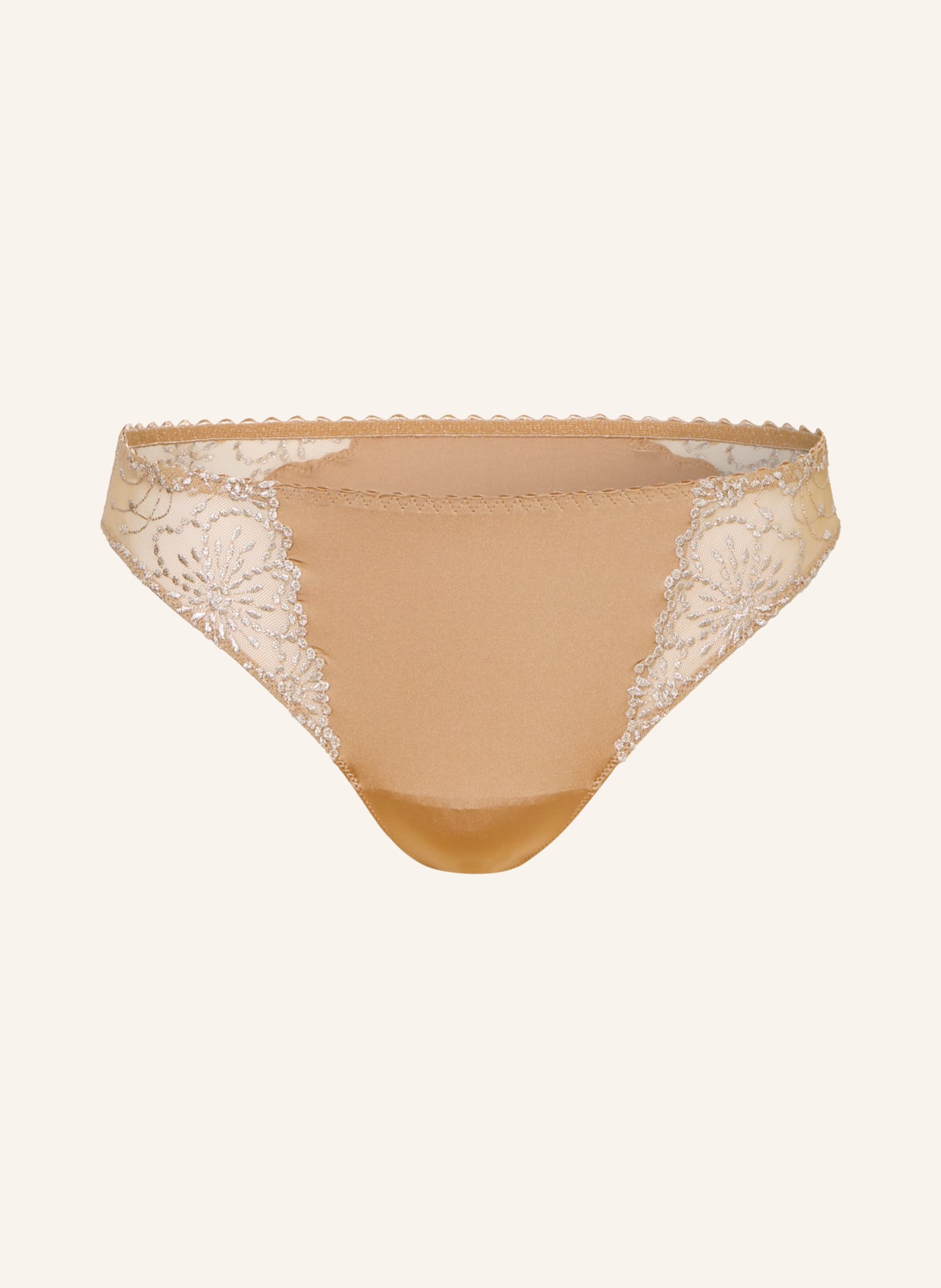 MARIE JO Slip JANE met sieradenparels: BEIGE / PLATINA