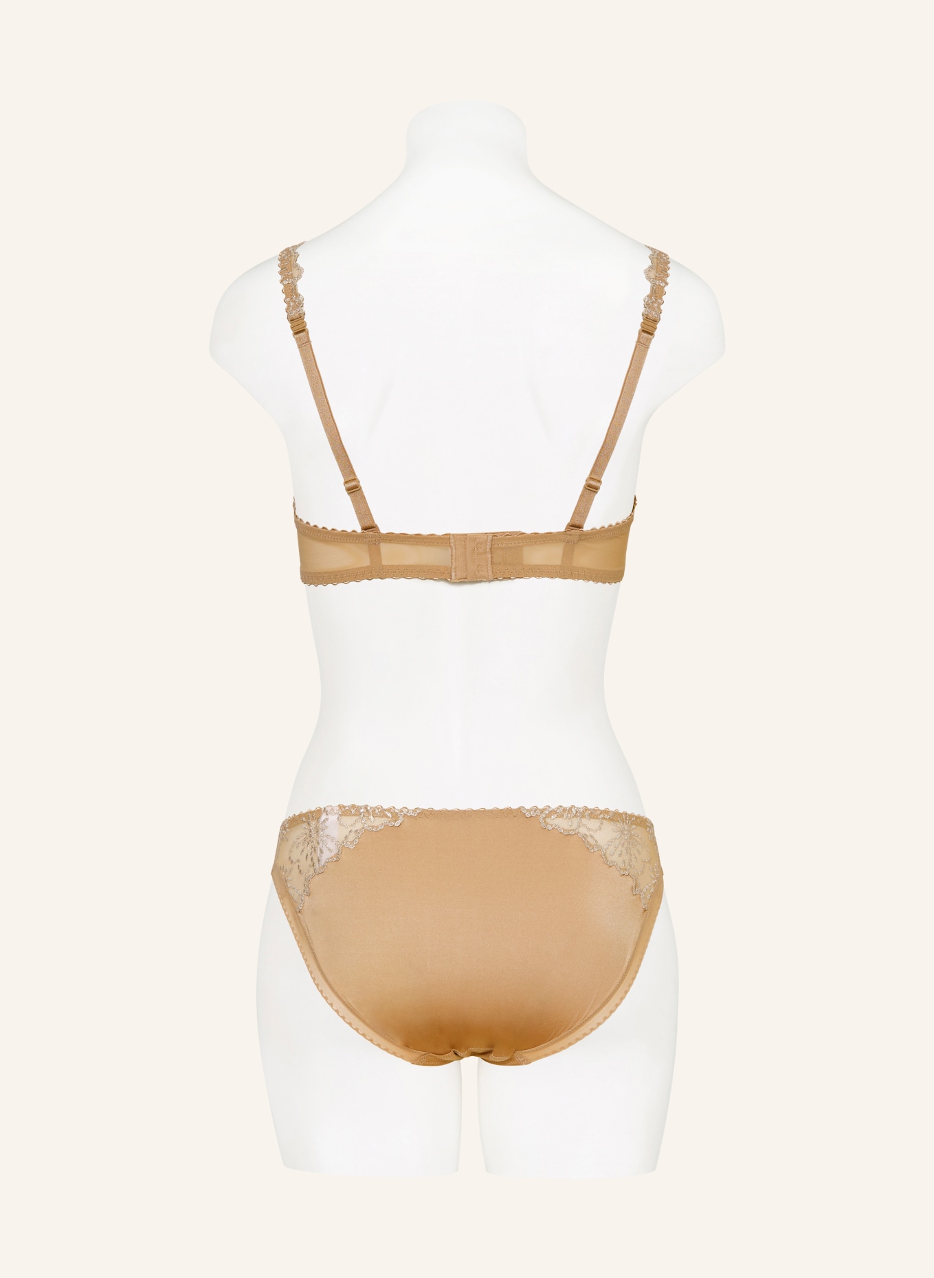 MARIE JO Slip JANE met sieradenparels: BEIGE / PLATINA
