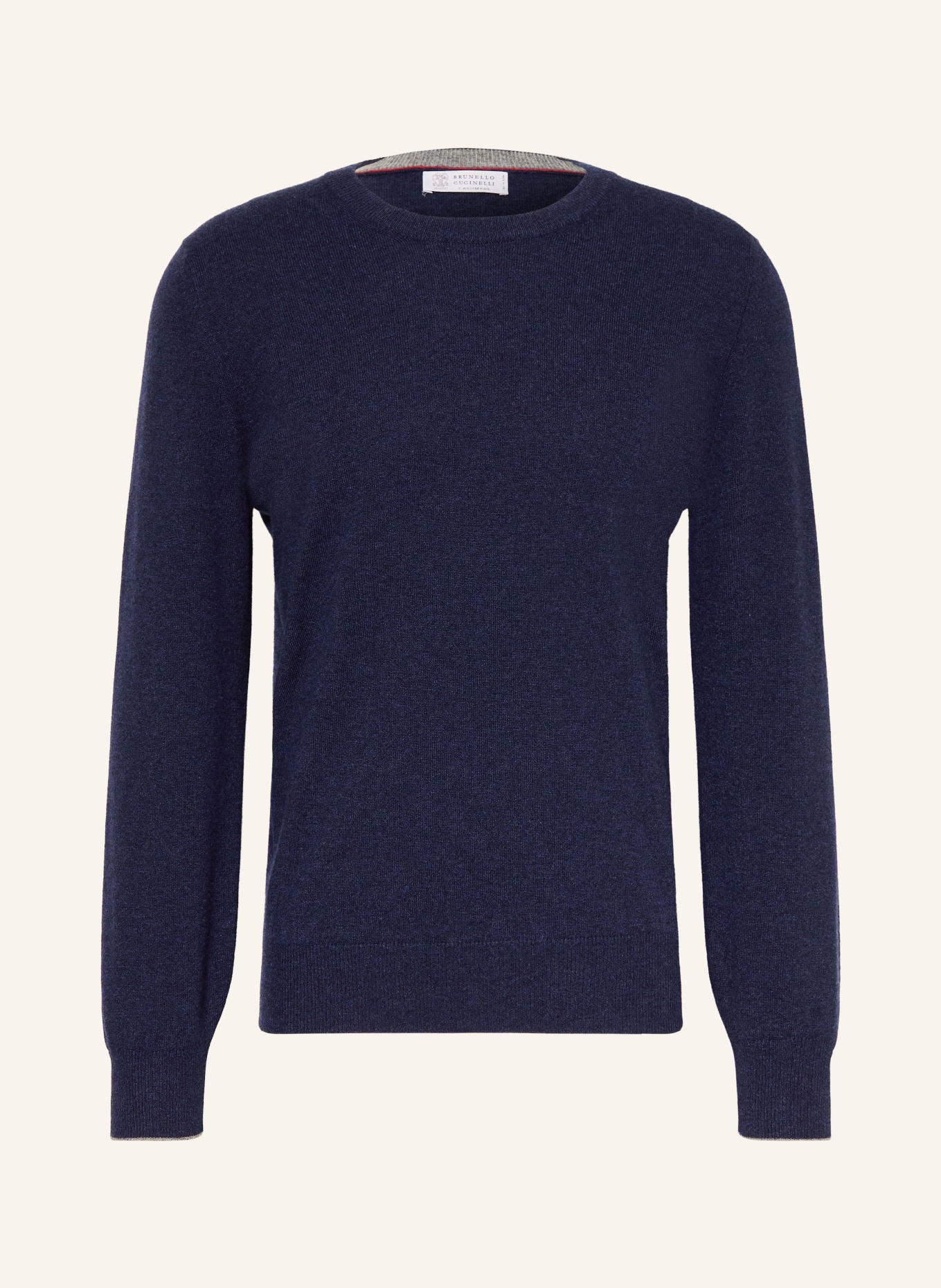 BRUNELLO CUCINELLI Cashmere sweater: DARK BLUE