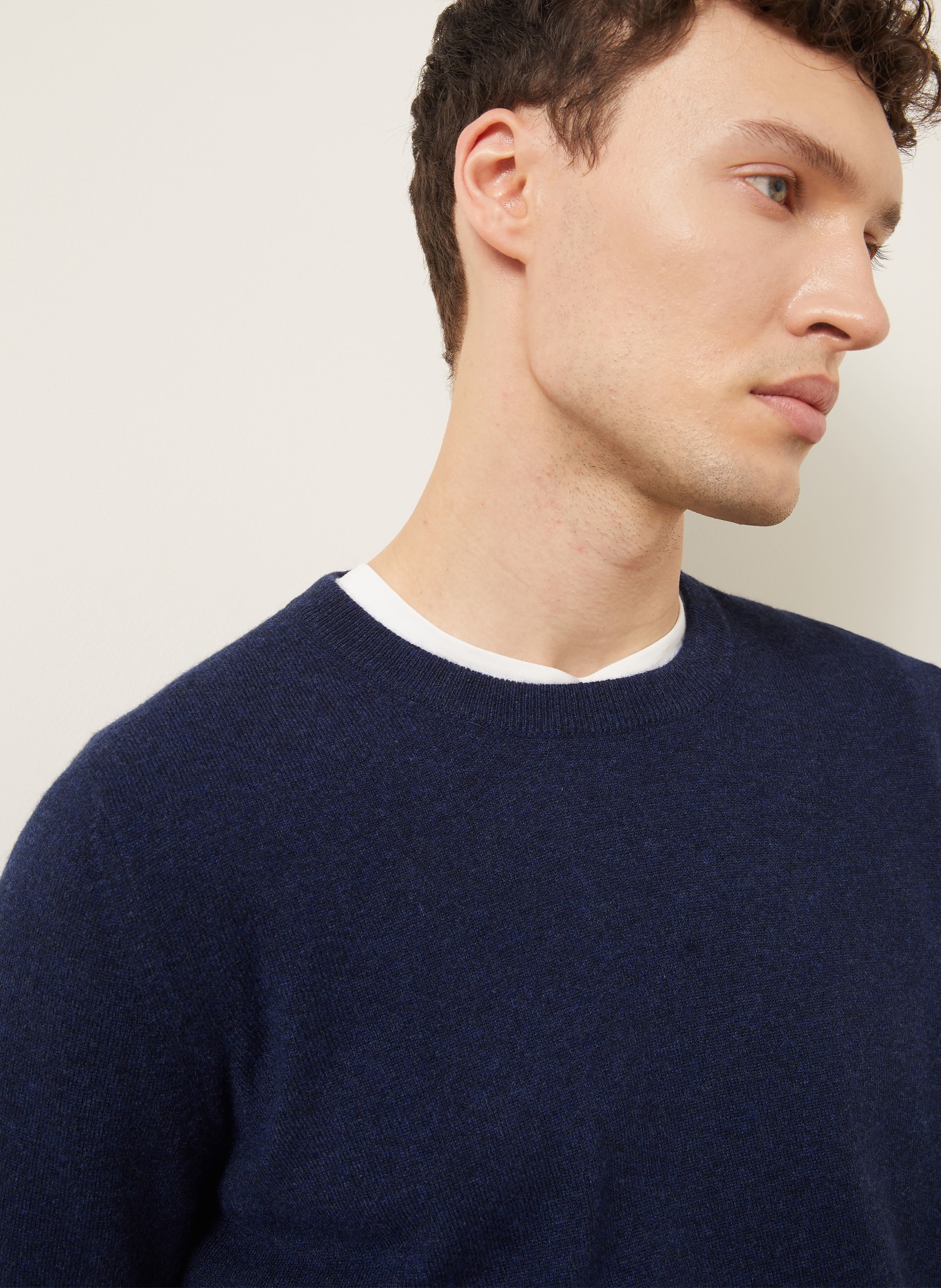 BRUNELLO CUCINELLI Cashmere sweater: DARK BLUE