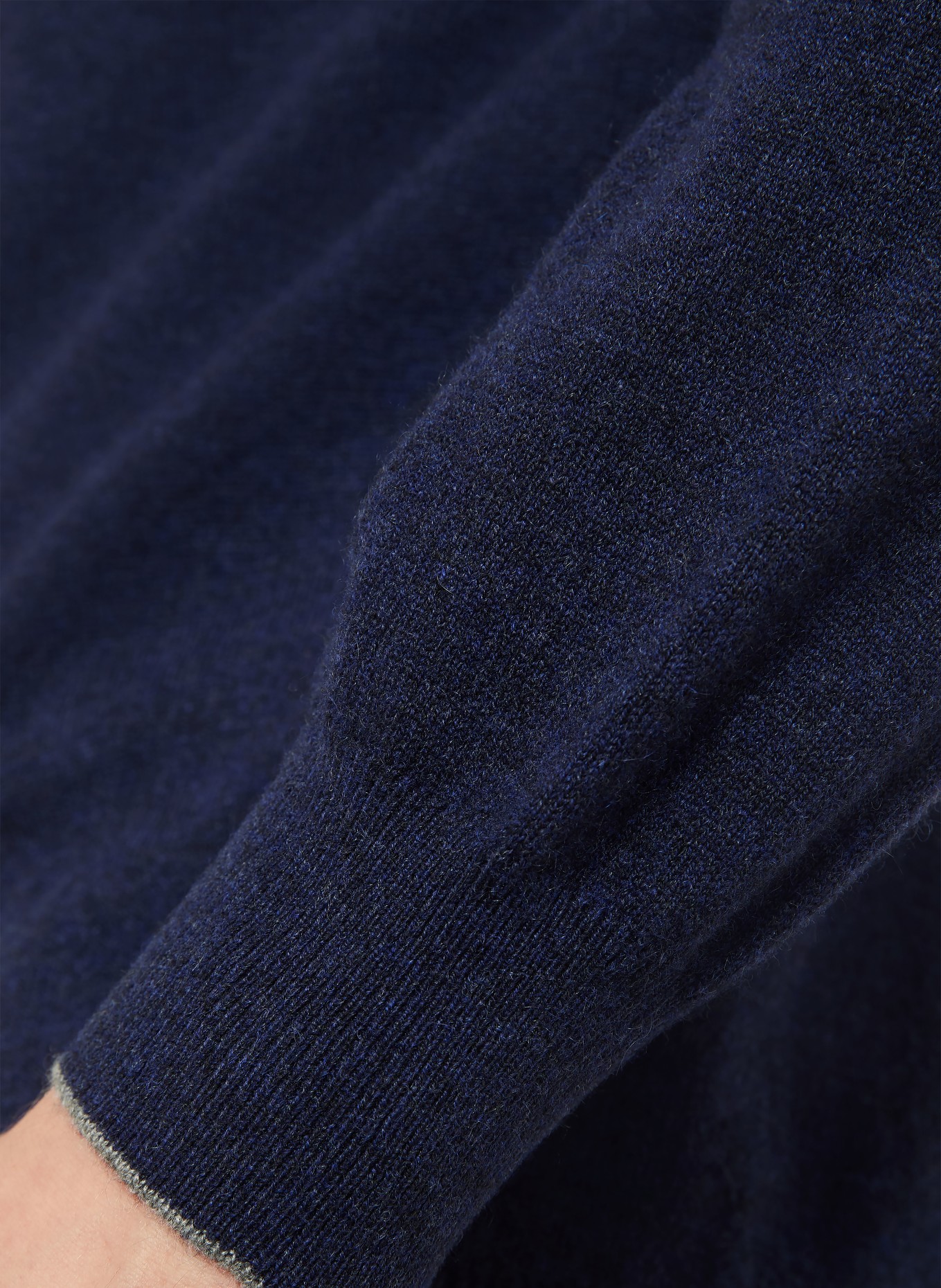 BRUNELLO CUCINELLI Cashmere sweater: DARK BLUE