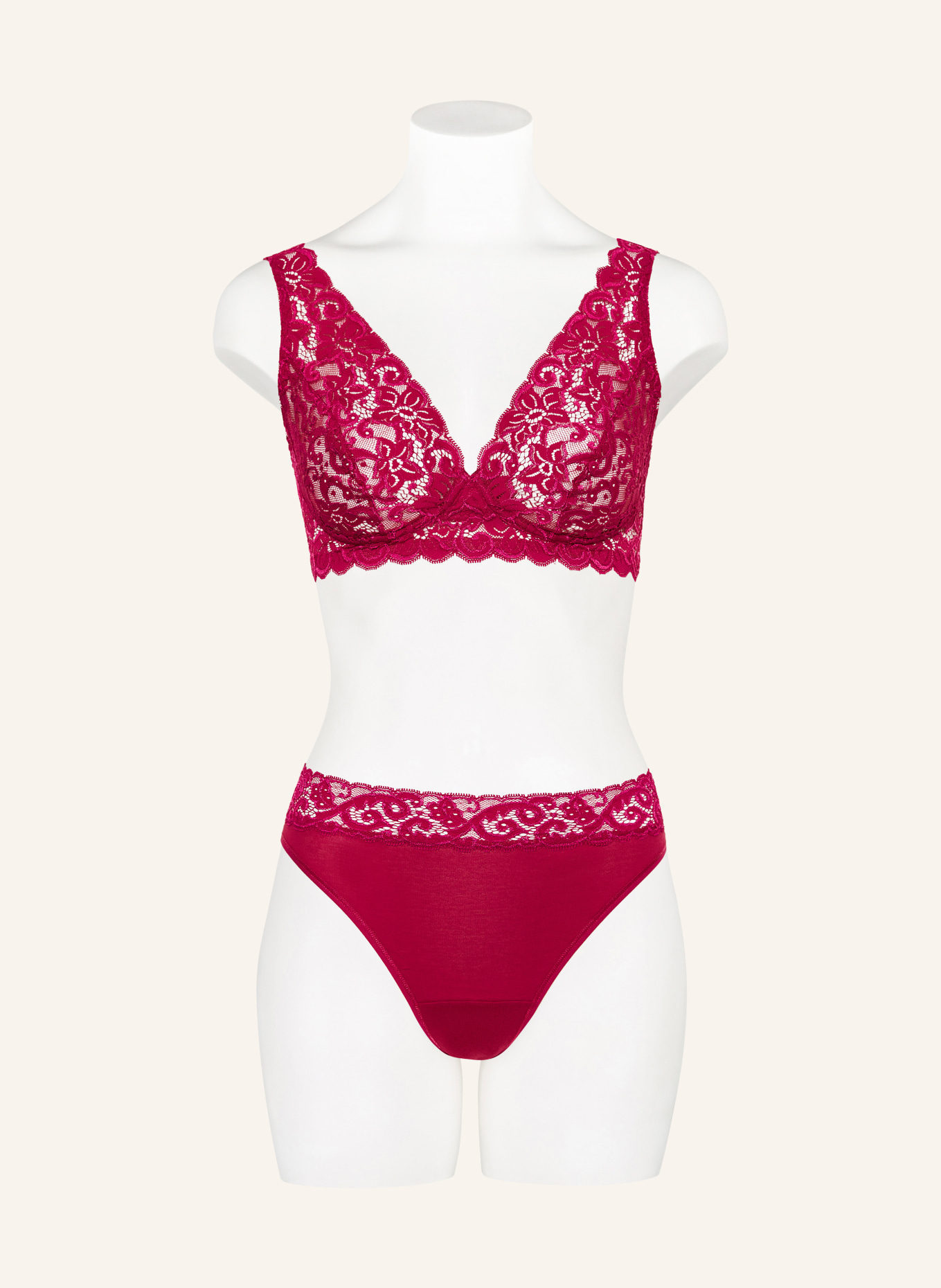 HANRO Slip MOMENTS: FUCHSIA