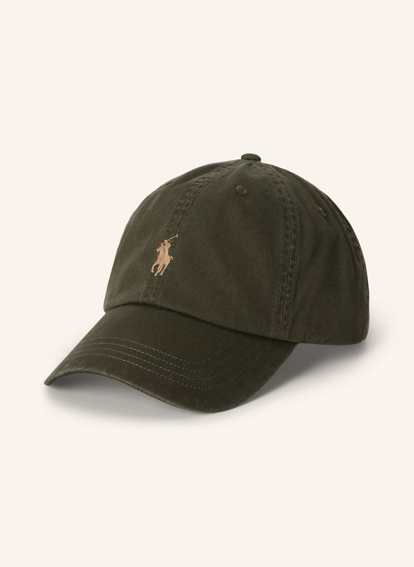 POLO RALPH LAUREN Cap: DONKERGROEN