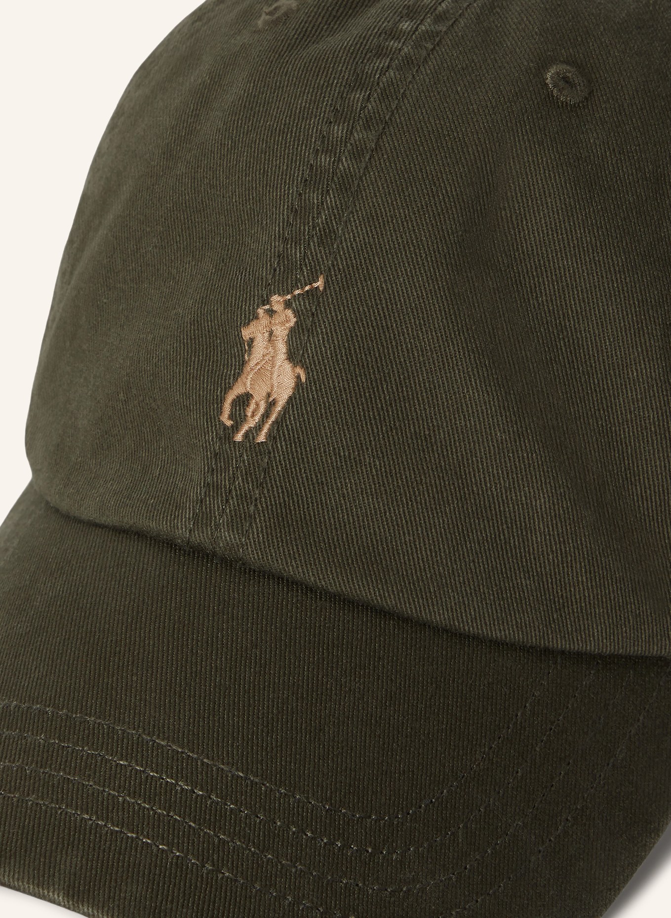 POLO RALPH LAUREN Cap: DONKERGROEN
