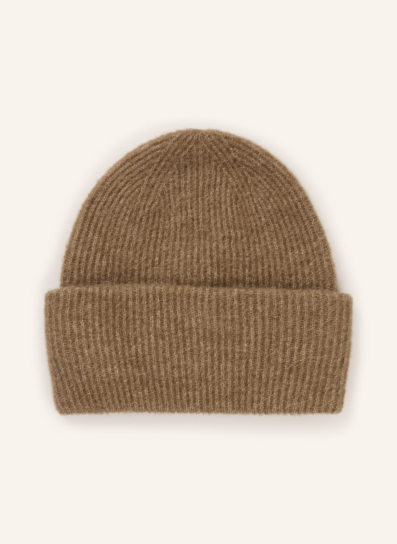 SAMSØE SAMSØE Beanie NOR with alpaca: OLIVE
