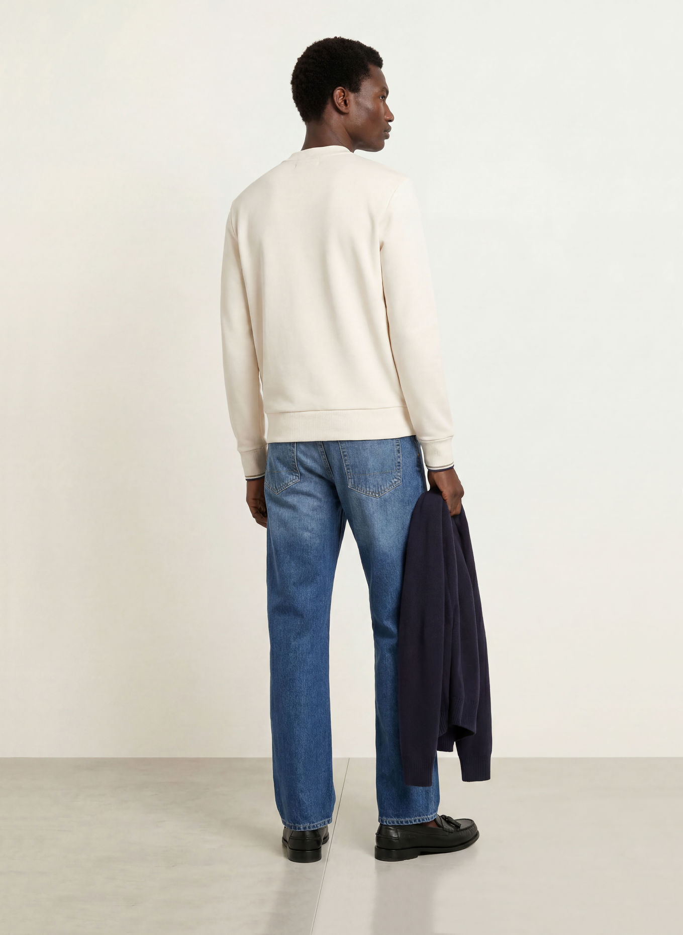 FRED PERRY Sweatshirt: ECRU