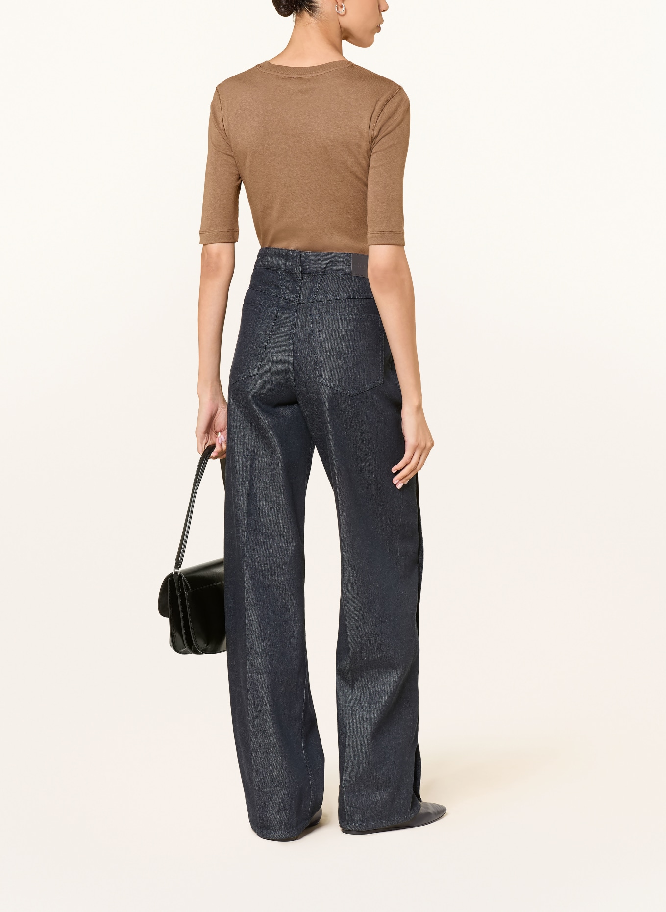 CLOSED T-Shirt: BRAUN