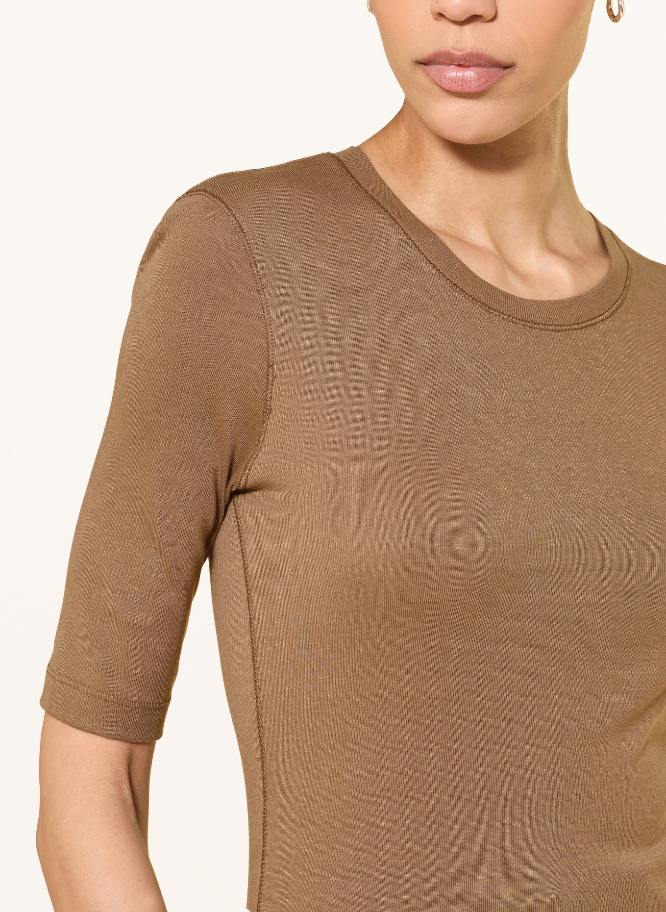 CLOSED T-Shirt: BRAUN