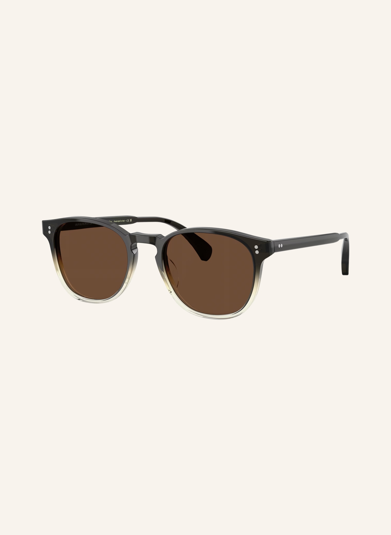 OLIVER PEOPLES Sonnenbrille OV5298SU FINLEY ESQ. SUN: SCHWARZ/ BRAUN POLARISIERT