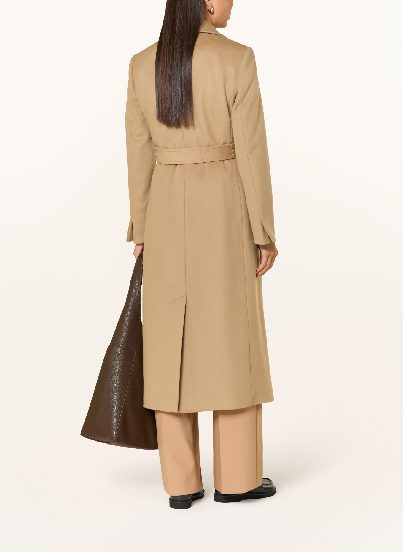 MAX & Co. Wollmantel LONGRUN: CAMEL