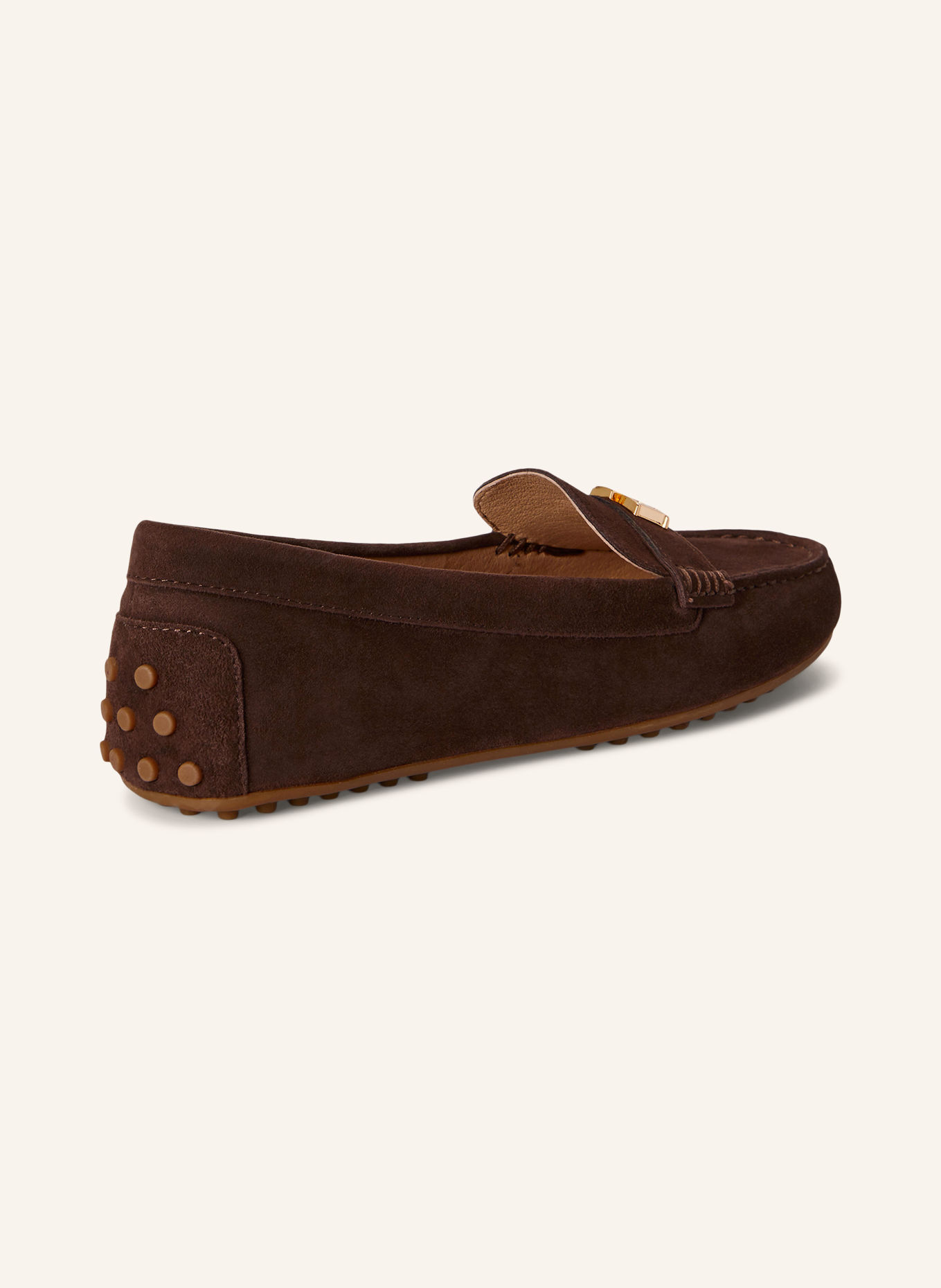 LAUREN RALPH LAUREN Mokassins: DUNKELBRAUN