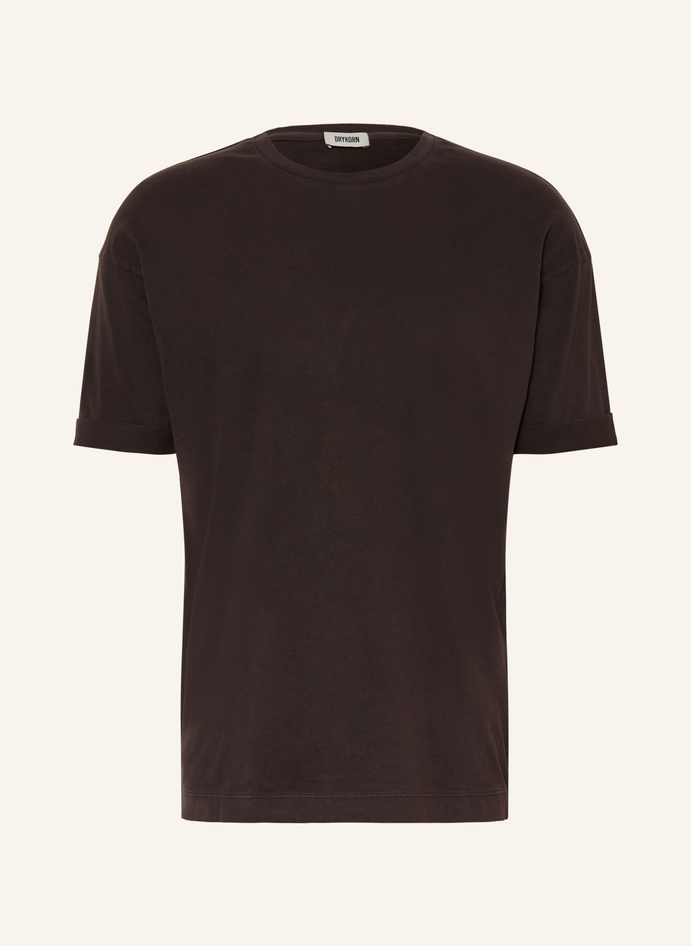 DRYKORN T-Shirt THILO: DUNKELGRAU